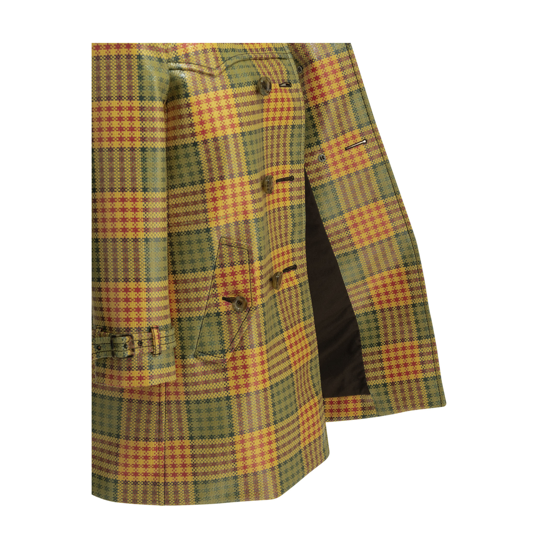 Summerside Check Trench Coat - Image 4