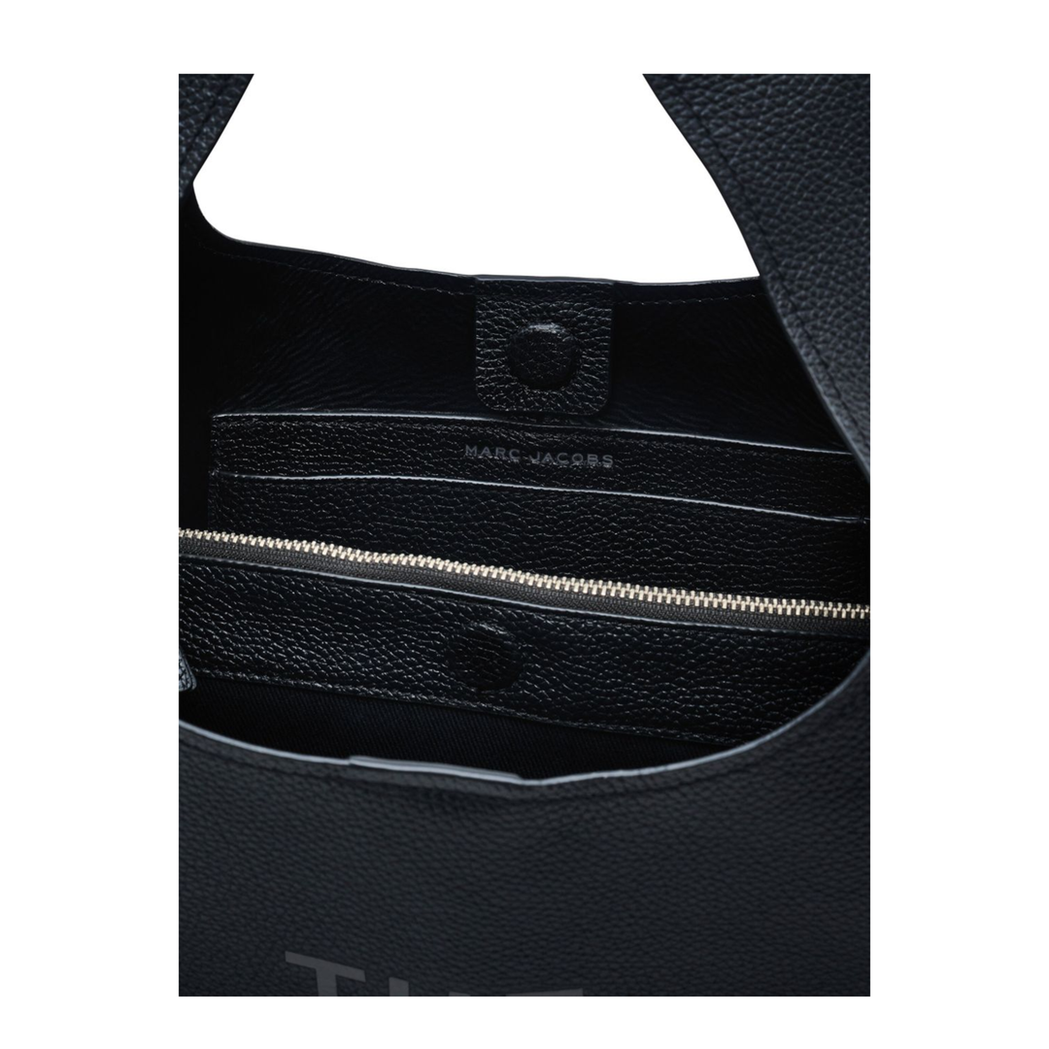 The Sack Bag In Black Leather - Image 2