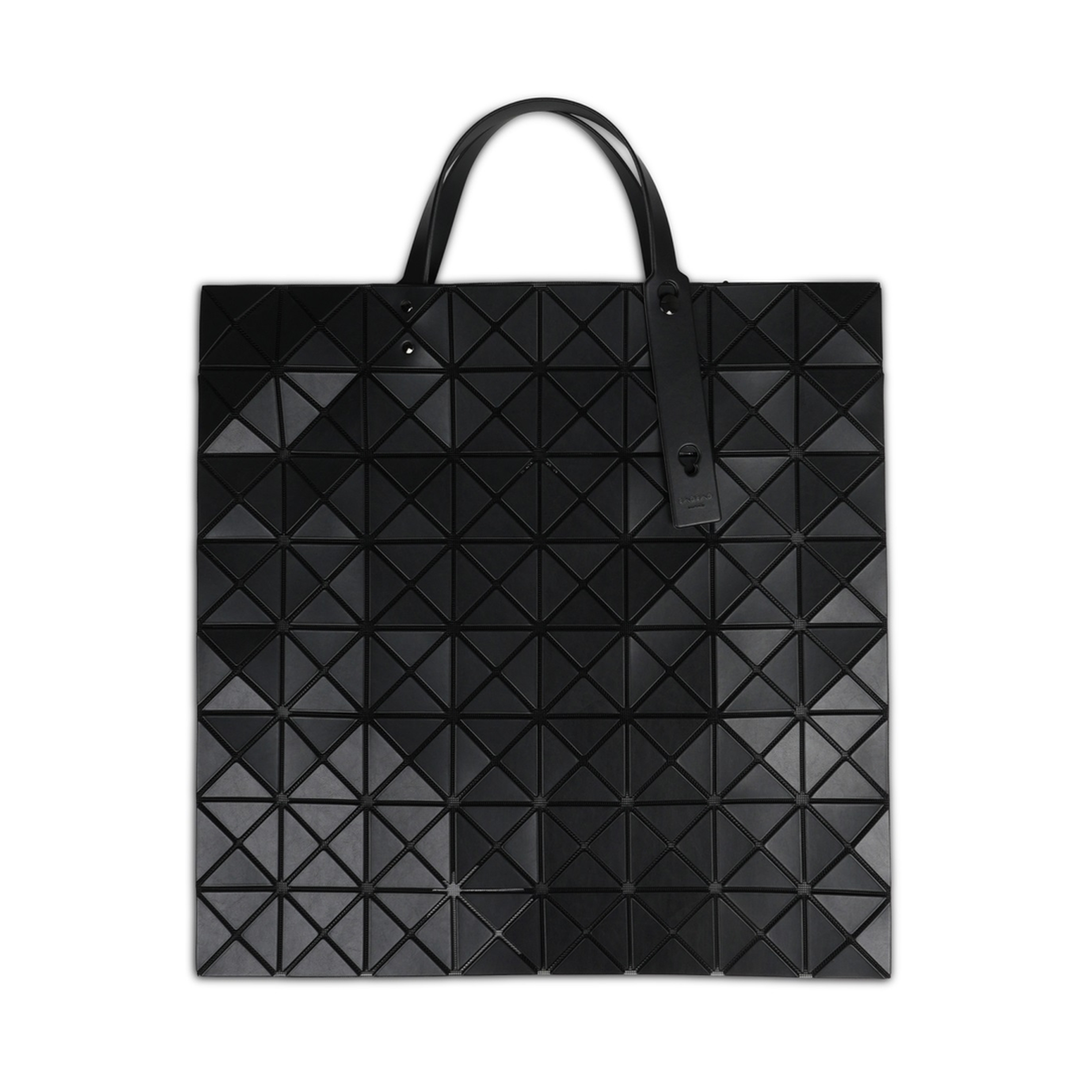 Lucent Matte PVC Tote Bag - Black - Image 2