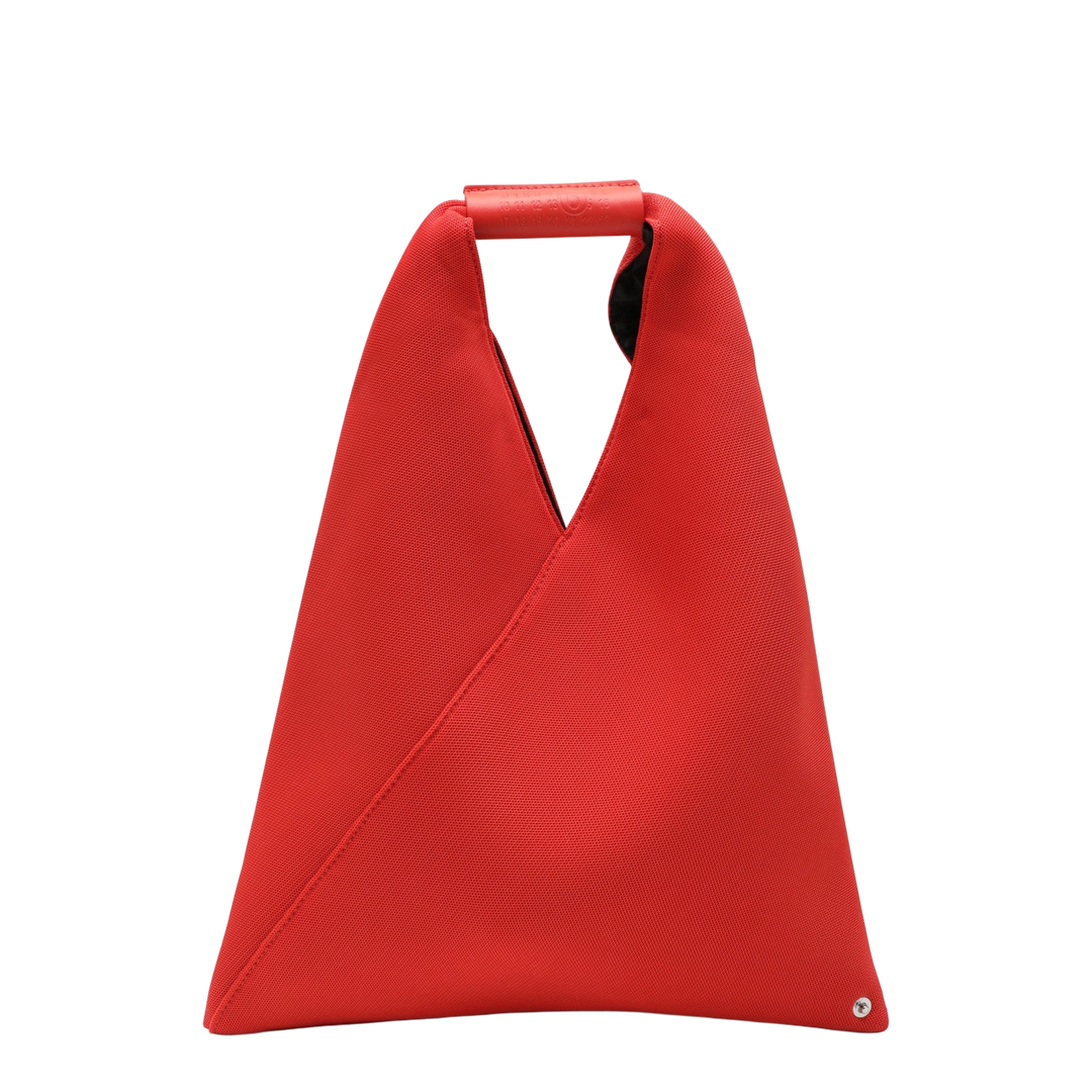 Small Japanese Bag in Orange Mesh - Image 1