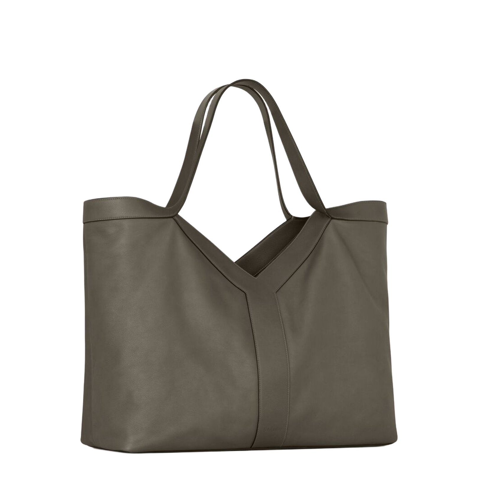 Large Tote in Smooth Leather - Image 2