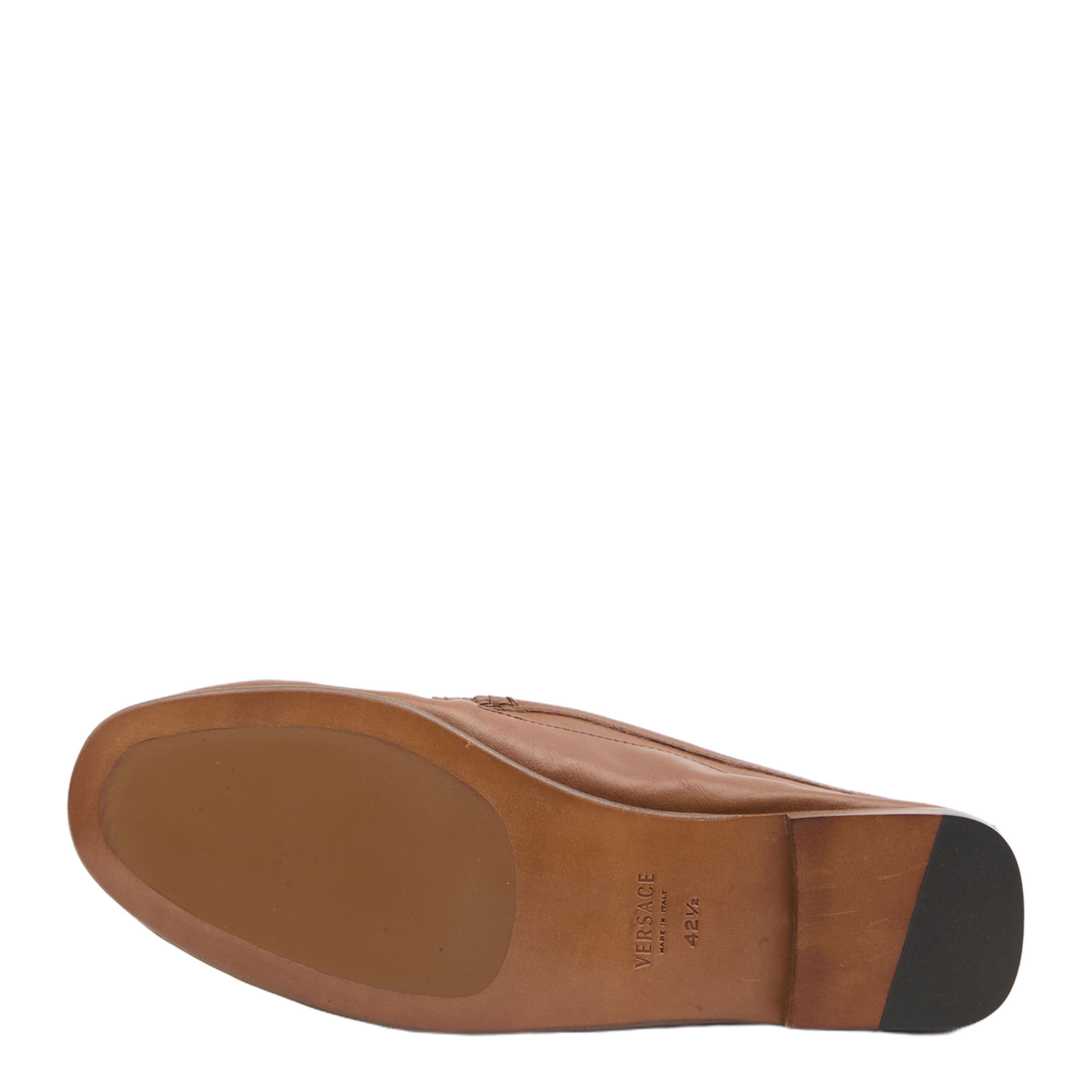 Medusa Leather Loafers - Image 4