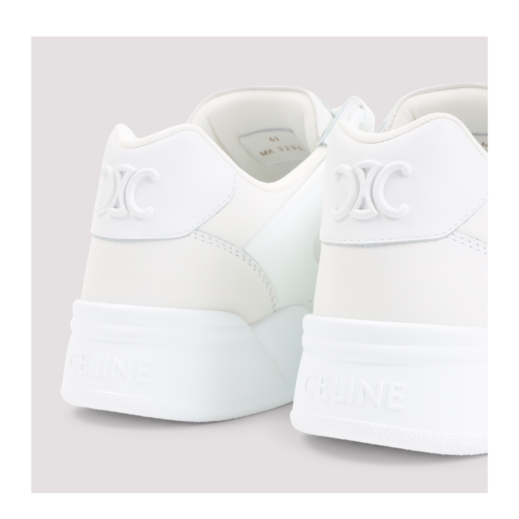 CT-09 Leather Rubber and Mesh Sneakers - Image 6