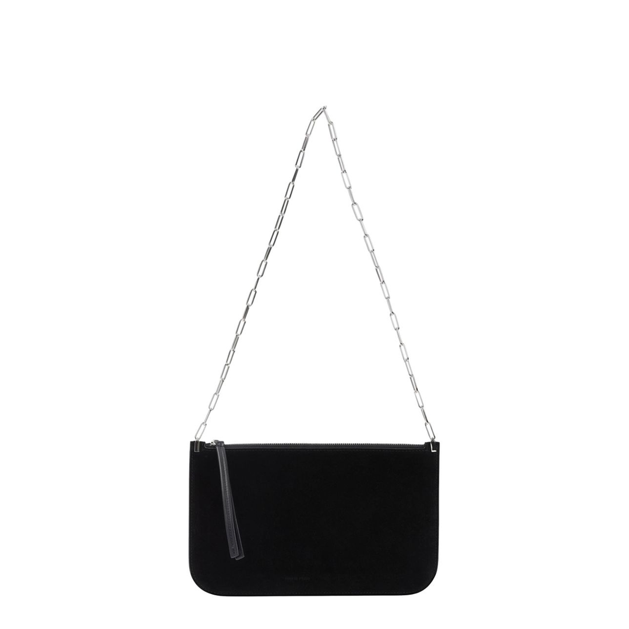 Slip Pouch Suede Pouch - Black - Image 1