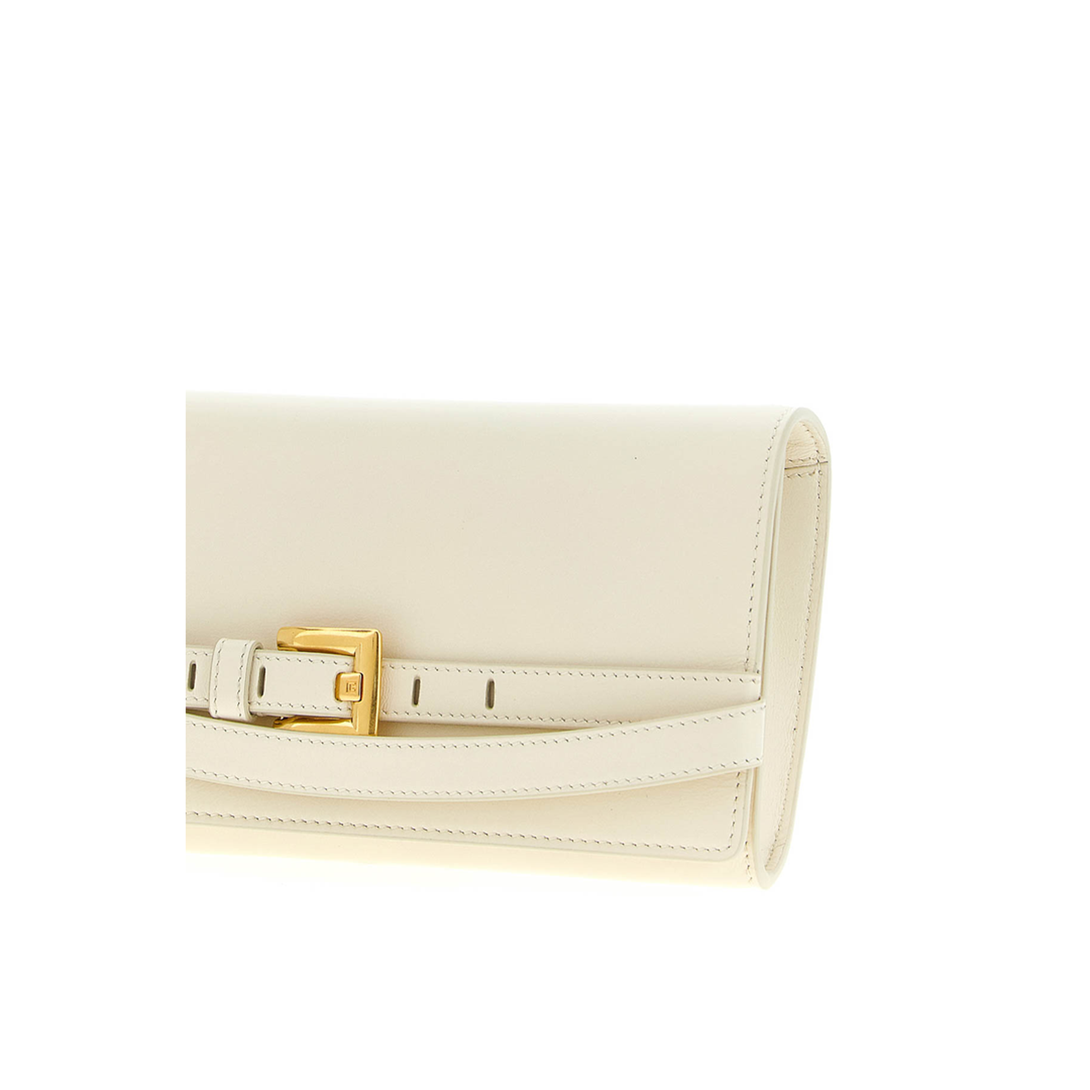 Crinkled Leather Wallet with Shuffle Chain - Image 3