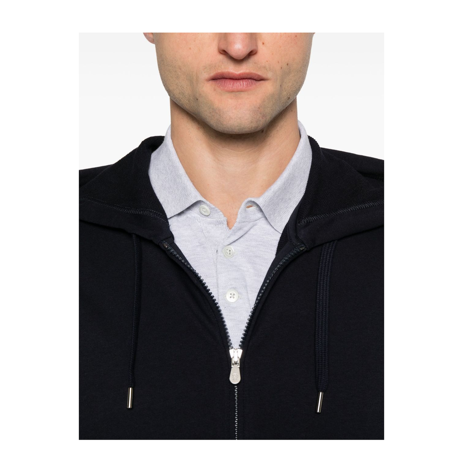 Cotton Zipped Hoodie - Image 5