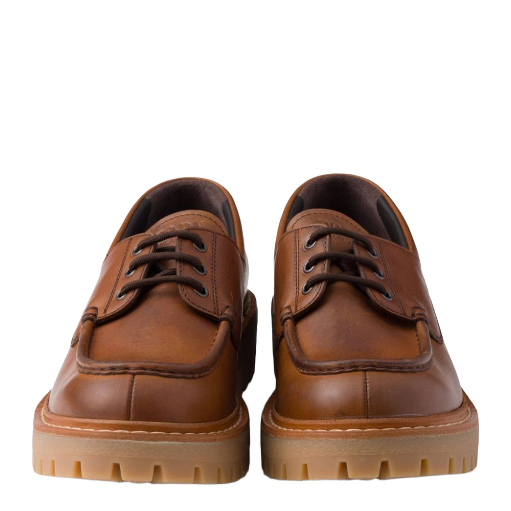 Laced Leather Loafers - Image 5