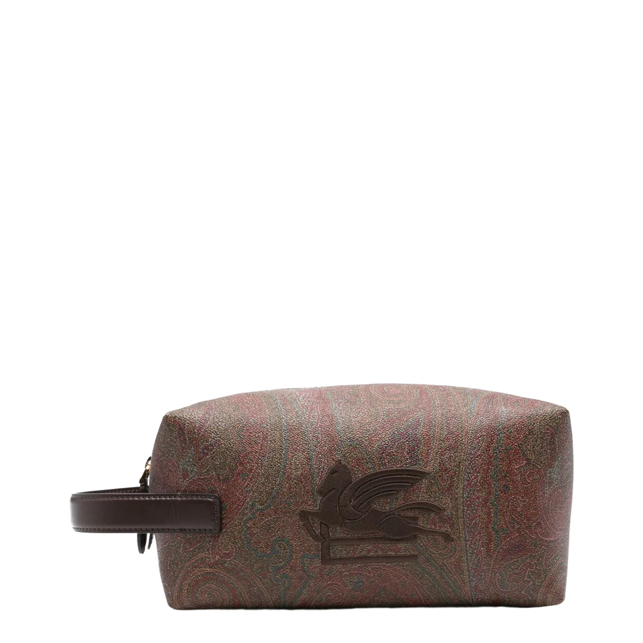 Medium Arnica Wash Bag With Pegaso Embroidery - Image 4