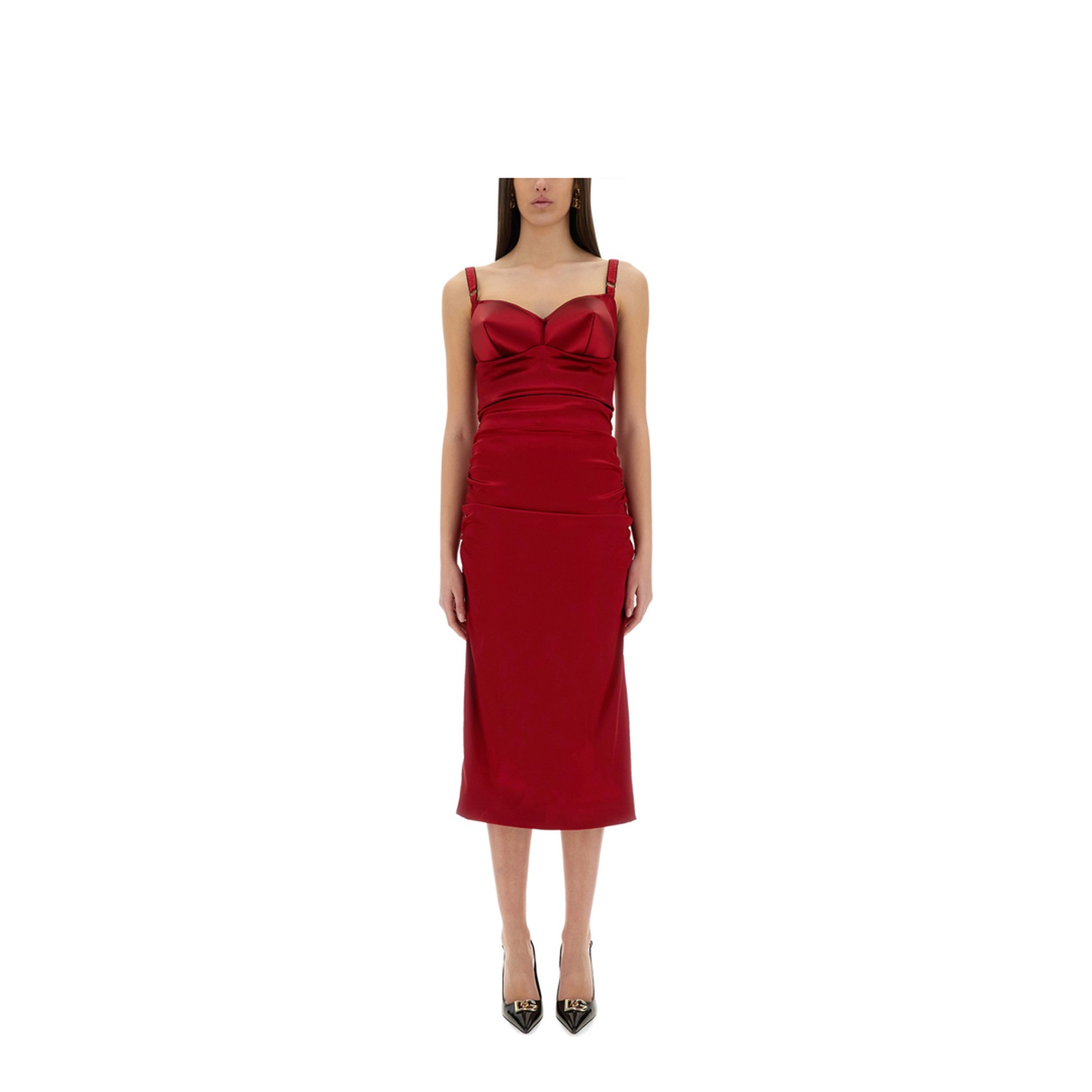 Longuette Dress with Cone Cups - Image 1