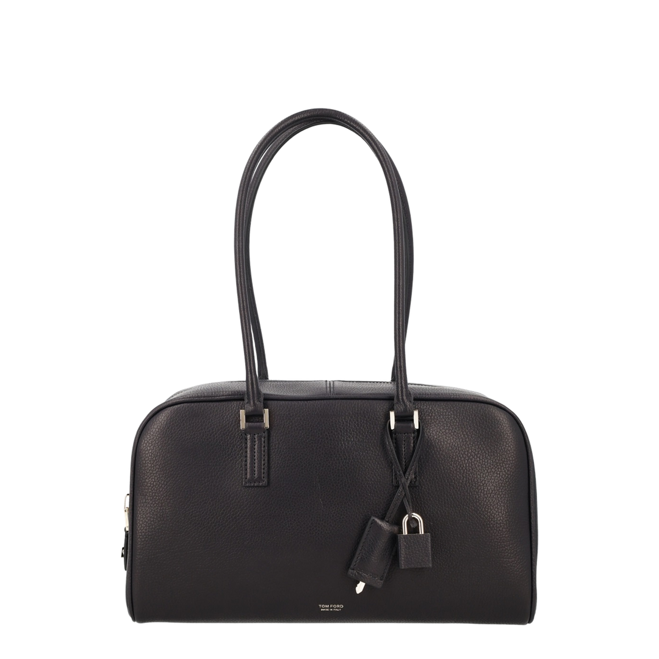 Stryke Small Soft Grain Leather Zipped Shoulder Bag - Caramel - Image 1