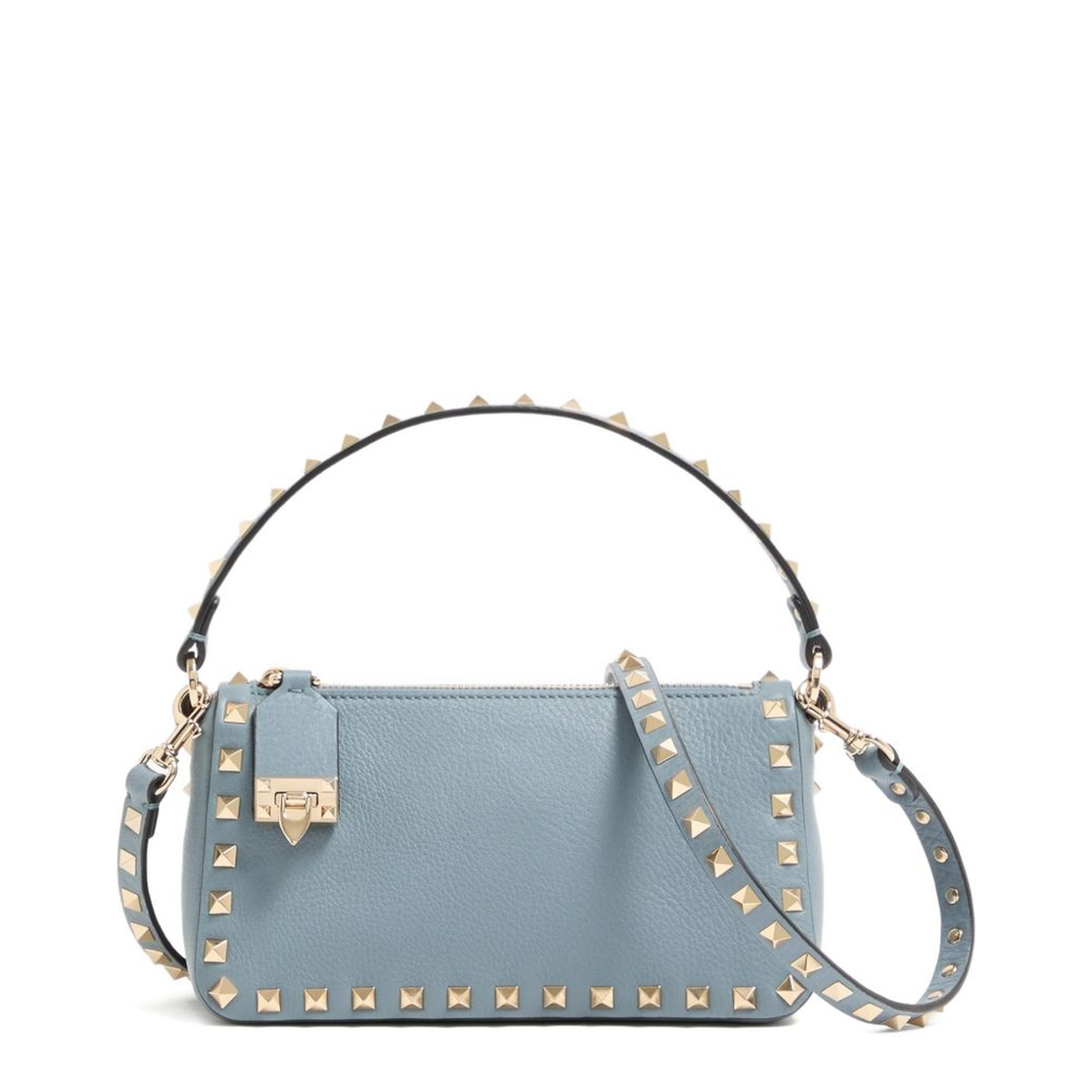 Rockstud Small Leather Shoulder Bag - Image 4