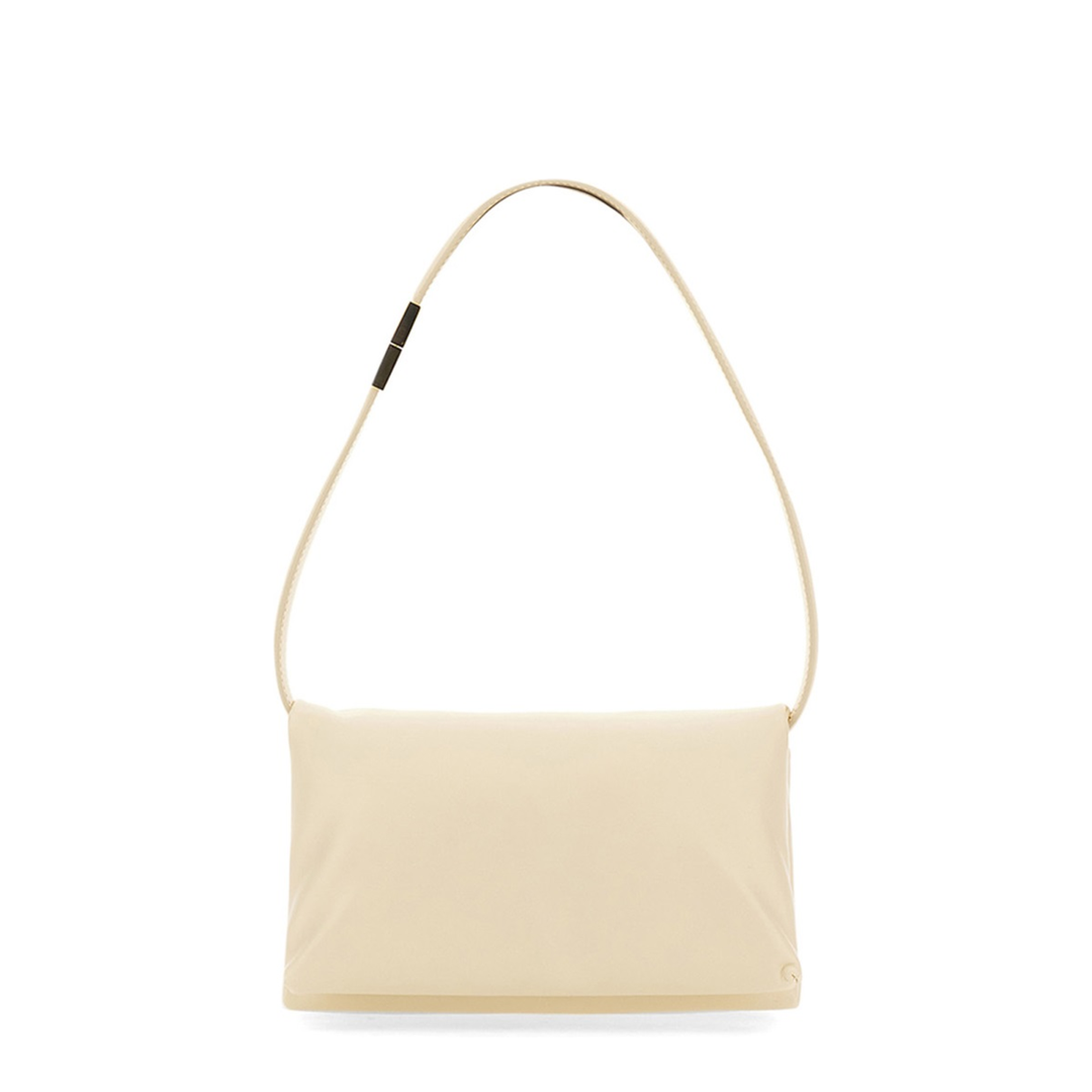 Prisma Small Calf Leather Shoulder Bag - Ivory - Image 3