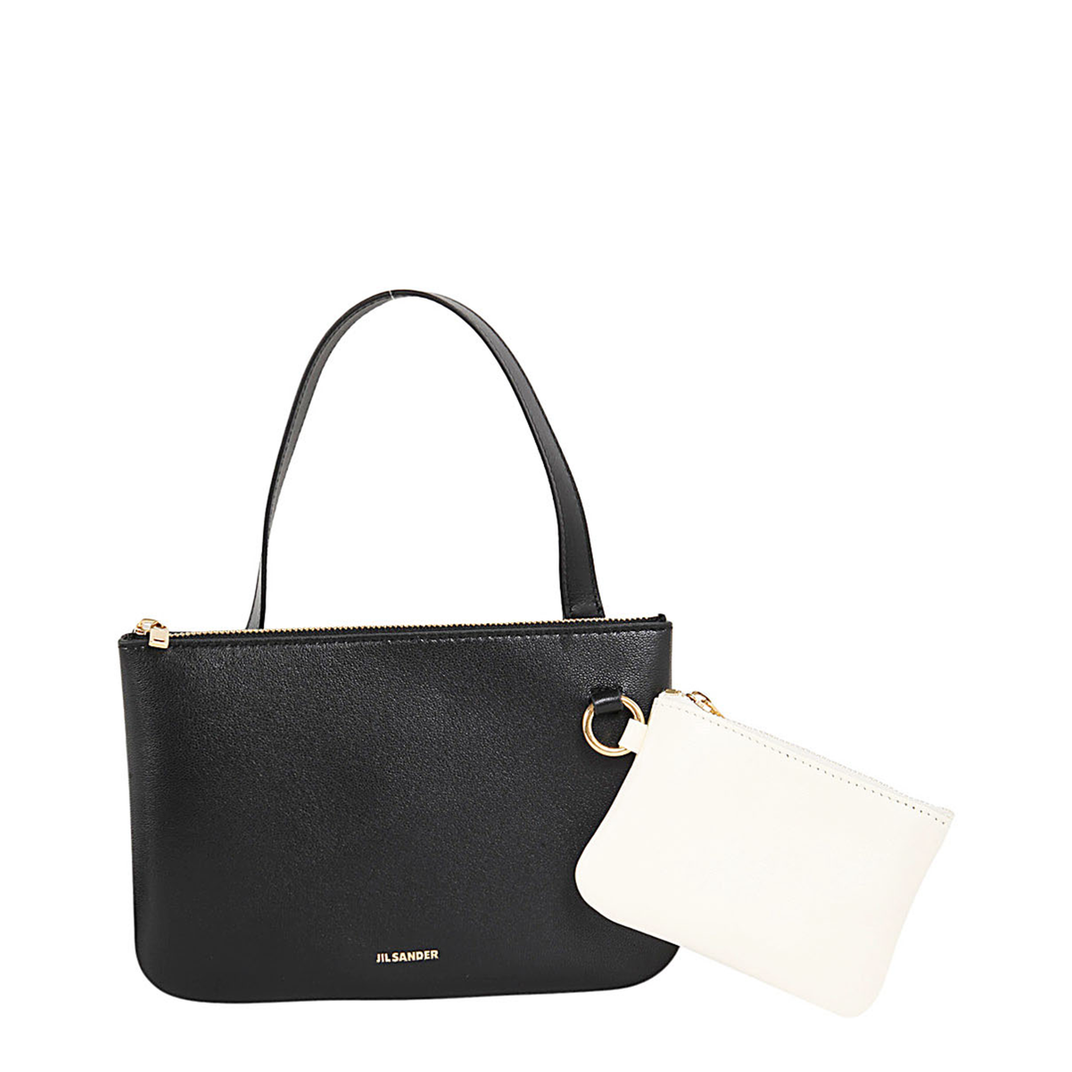 Nappa Leather Logo Print Bag - Image 1