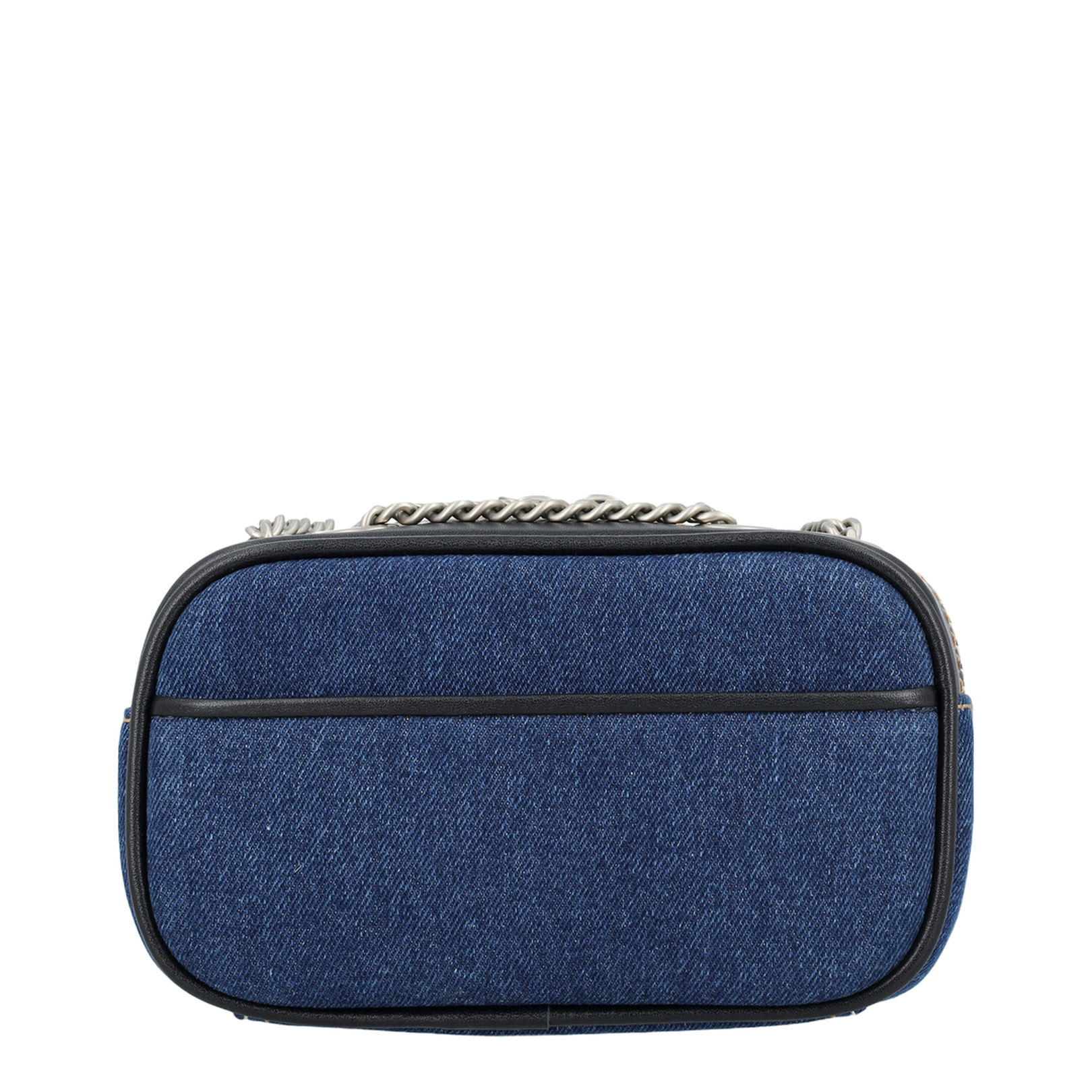 Denim Chain Snapshot Bag - Image 3