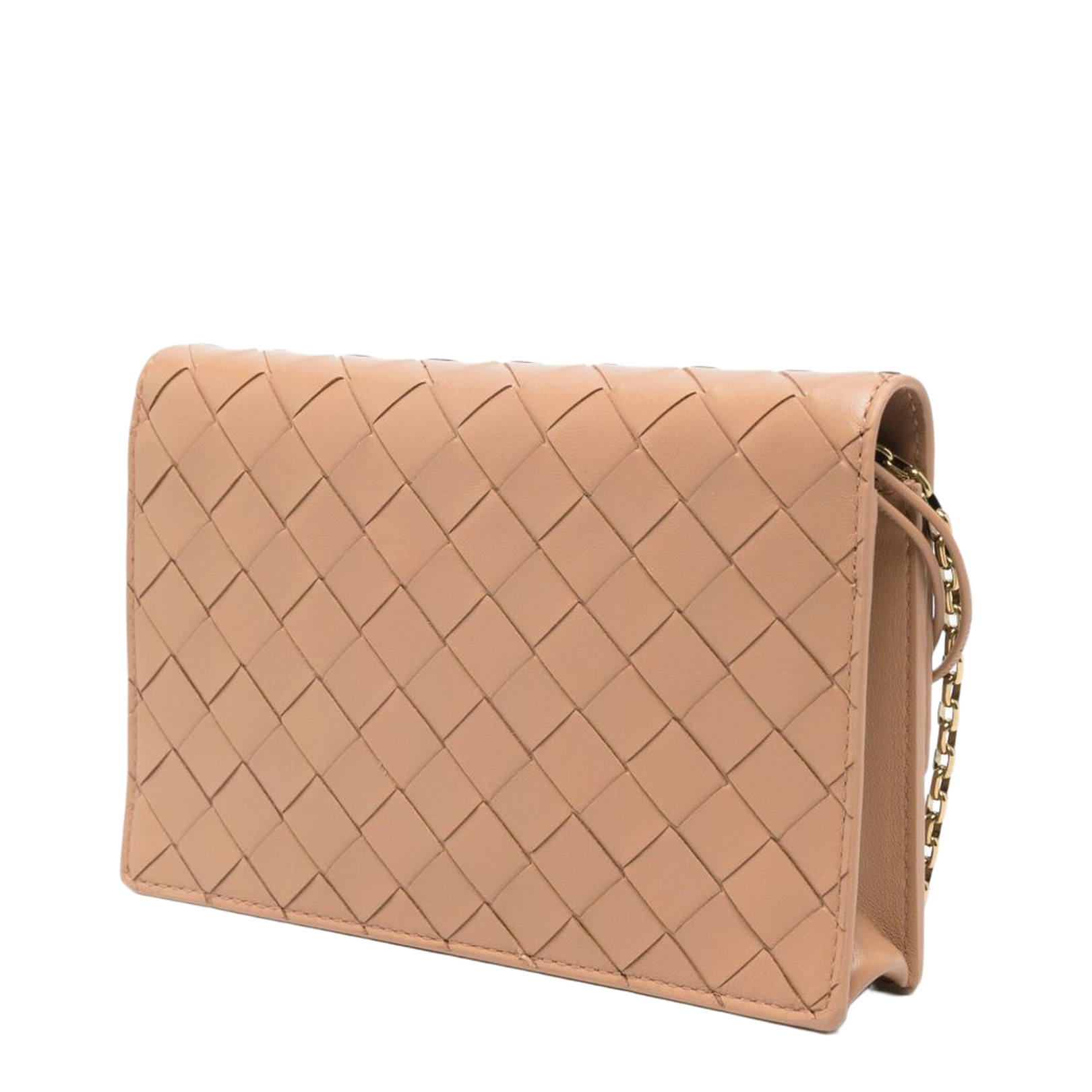 Andiamo Chain Pouch Nylon Brown - Image 3