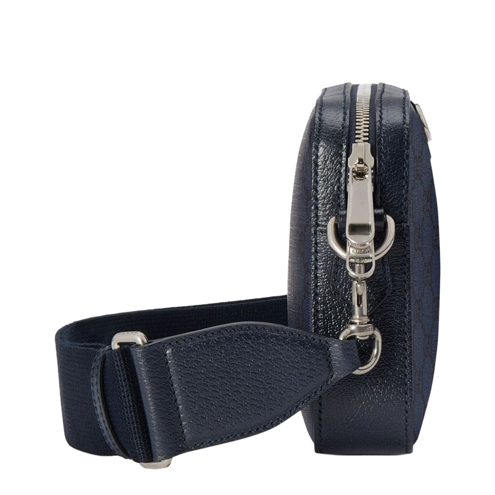 Ophidia Small Nylon Crossbody Bag - Navy Blue - Image 3
