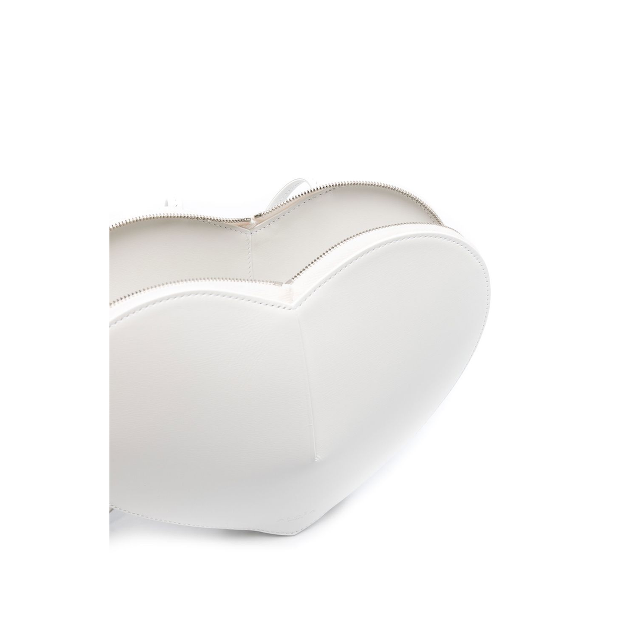 Optical White Le Coeur Bag in Calfskin - Image 3