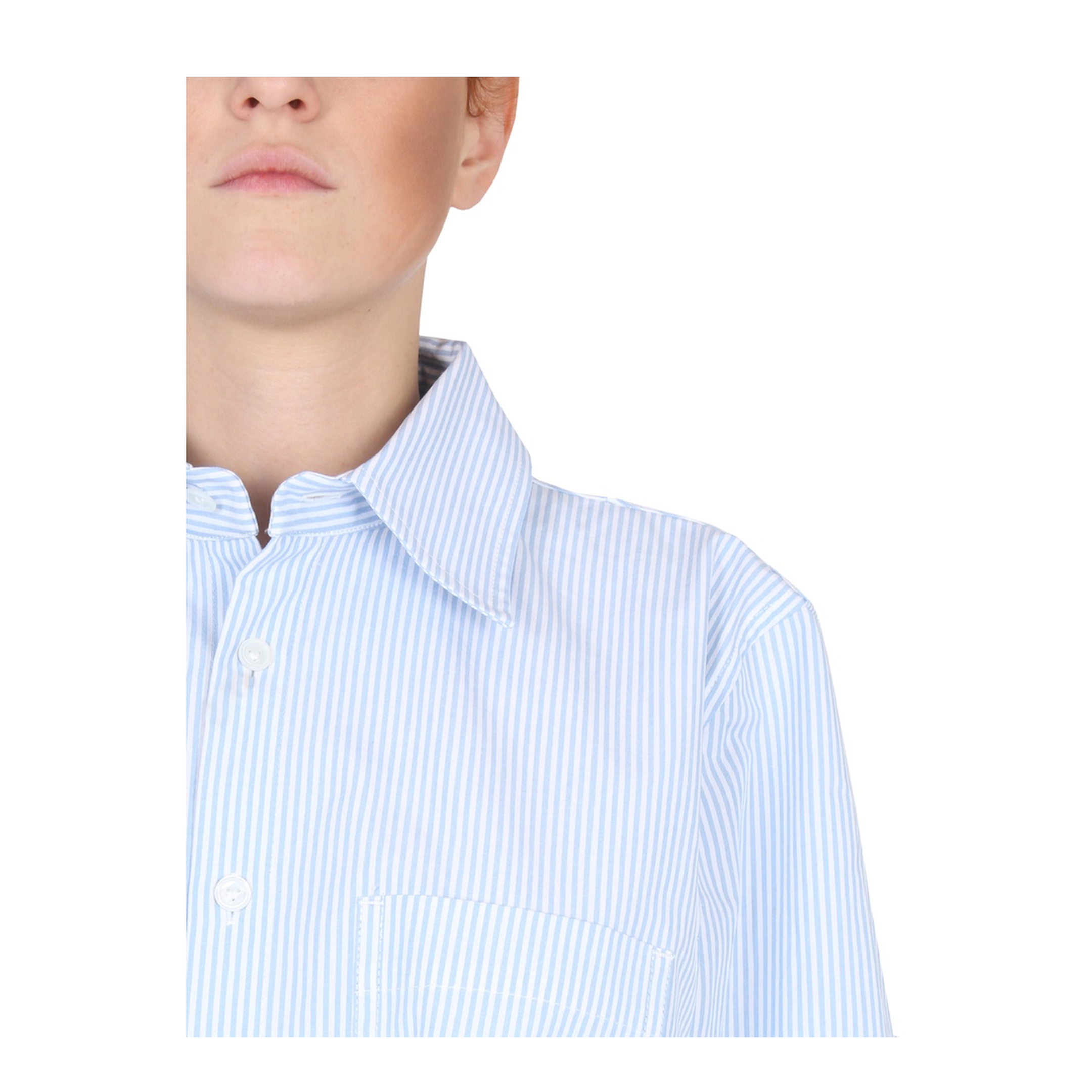 Shirt with Curved Back - Image 3