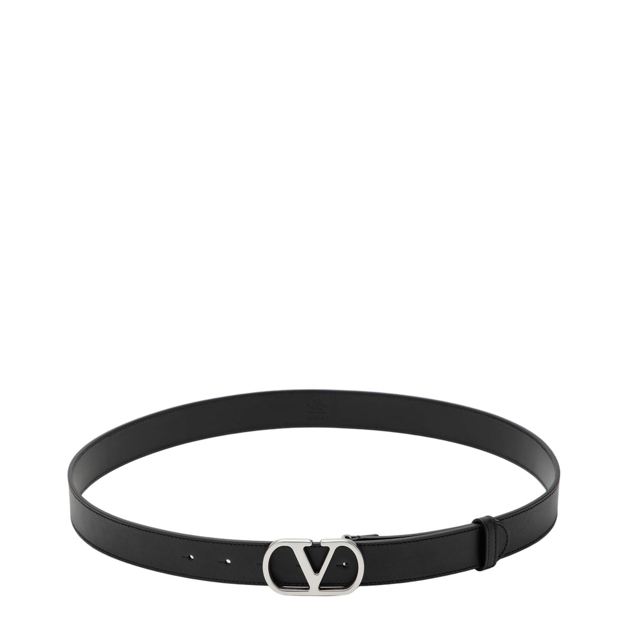 Black VLogo Signature Belt - Image 1