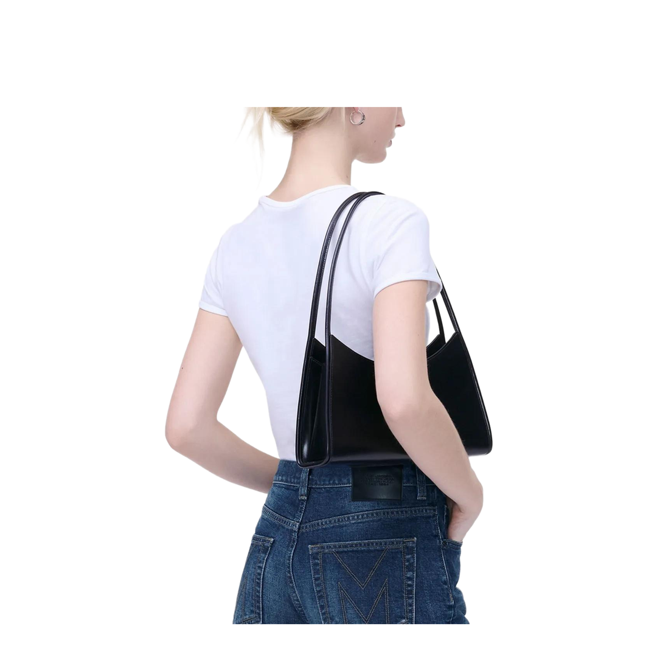 Claw Clip Bag in Brushed Leather - Image 2