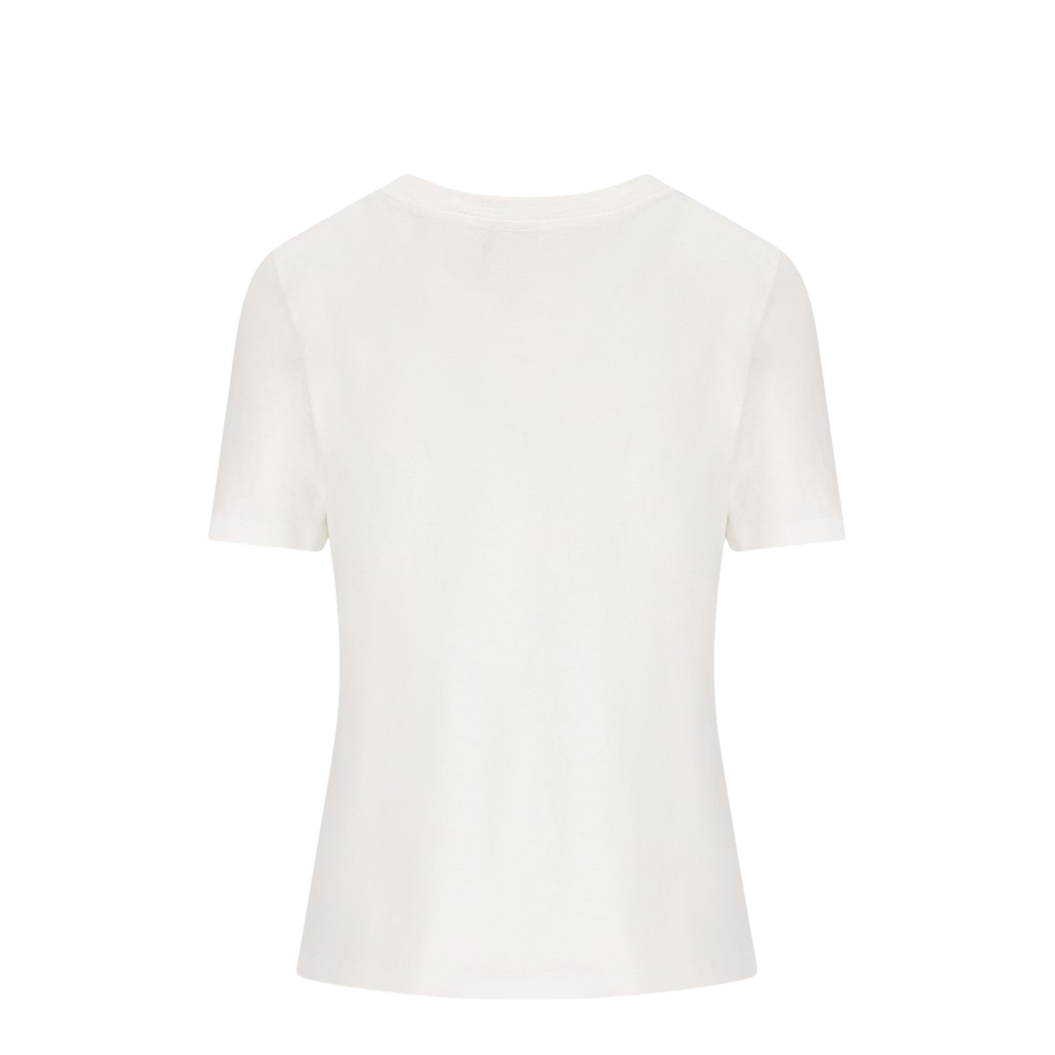 Baby Fit Logo T-Shirt in Cotton Jersey White - Image 3