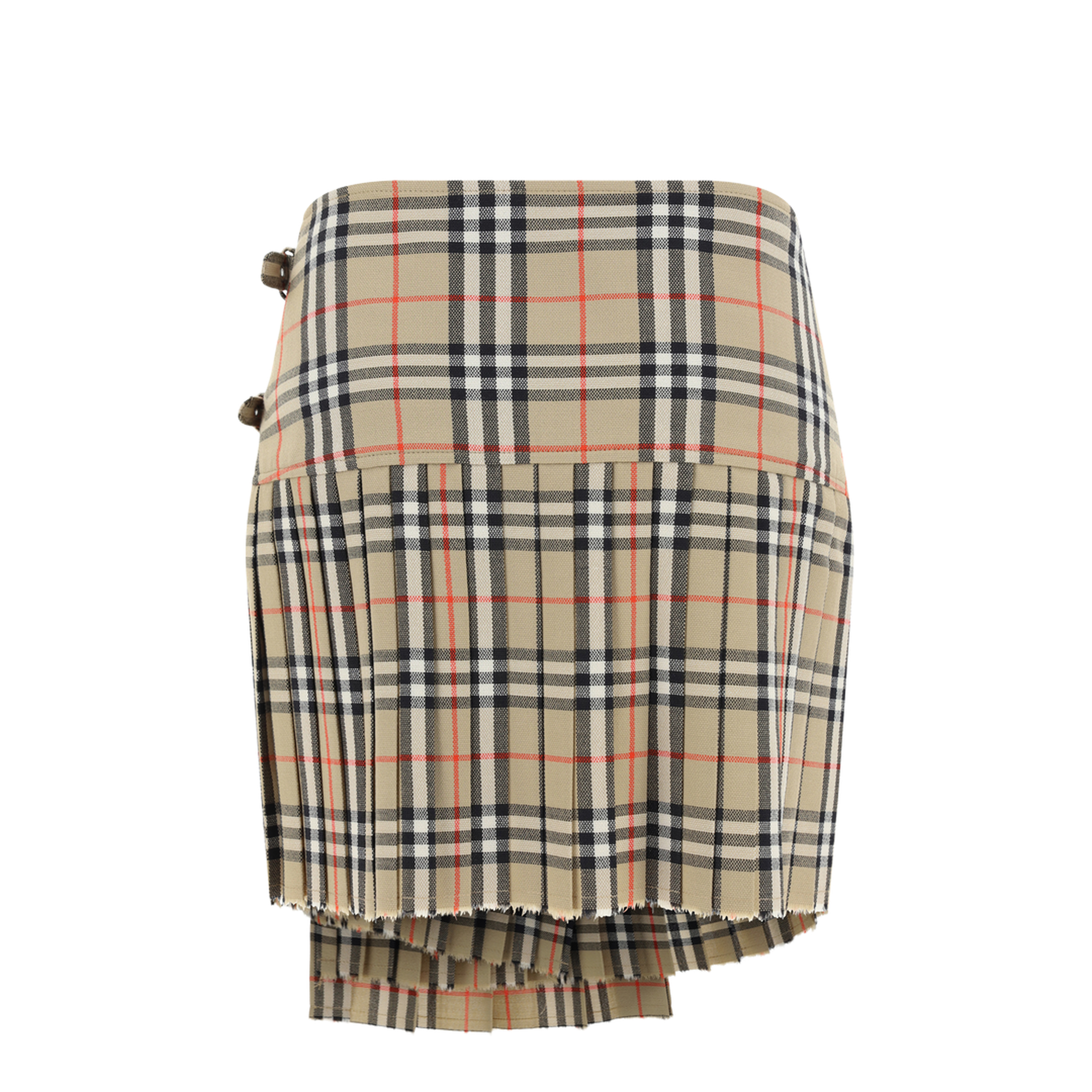 Vintage Check Patterned Skirt - Image 2