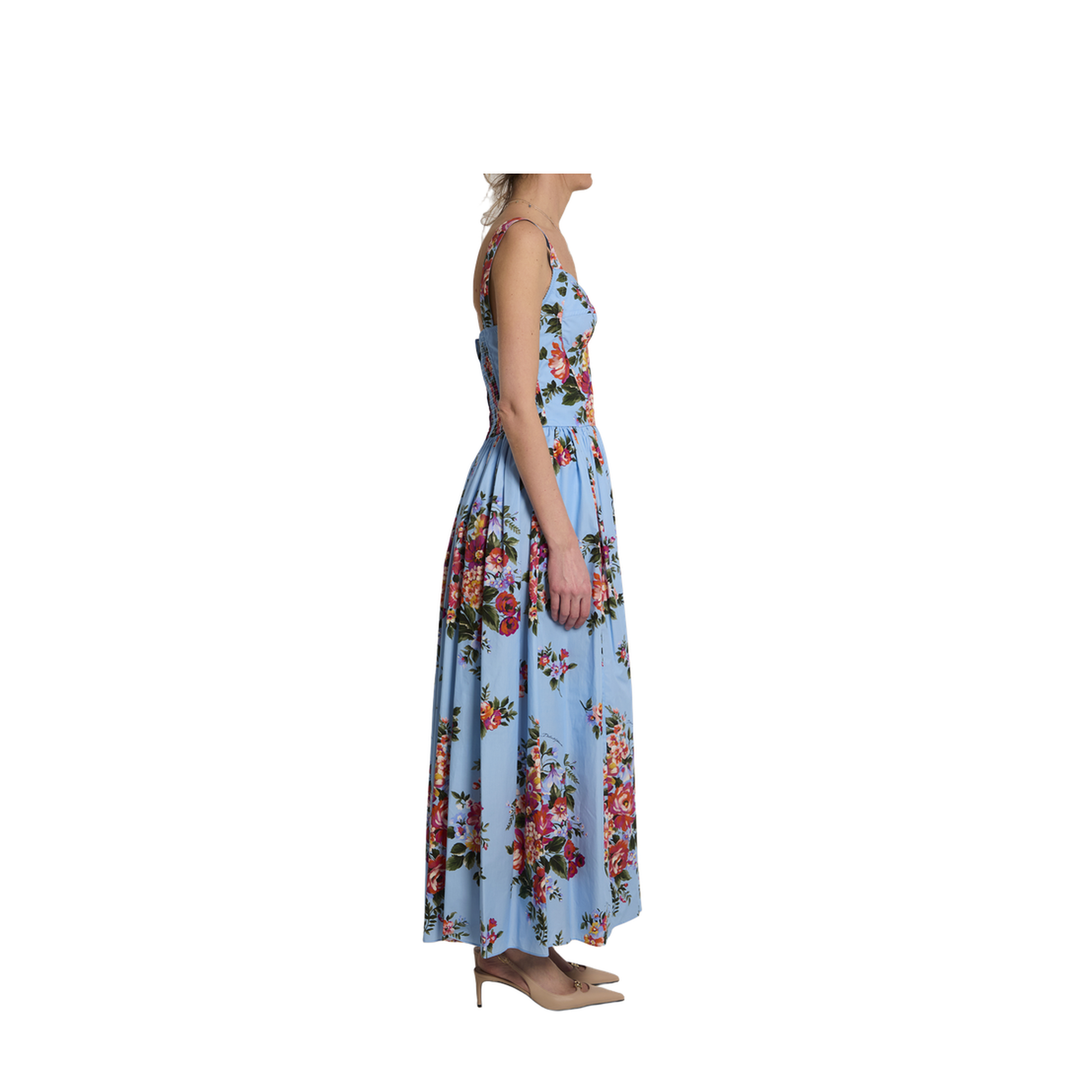 Maxi Dress with Floral Print - Image 3