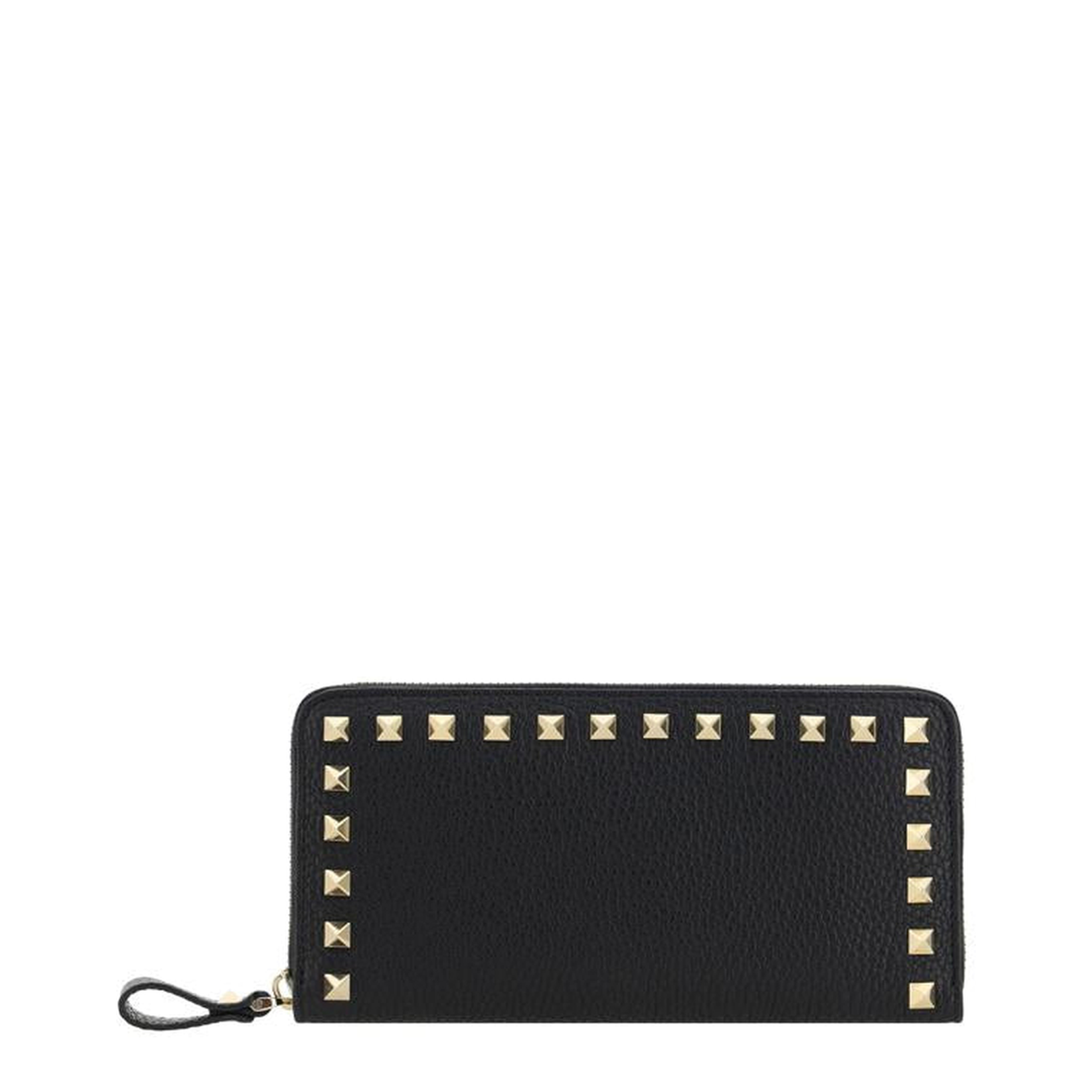 Rockstud Flap French Leather Wallet - Image 1