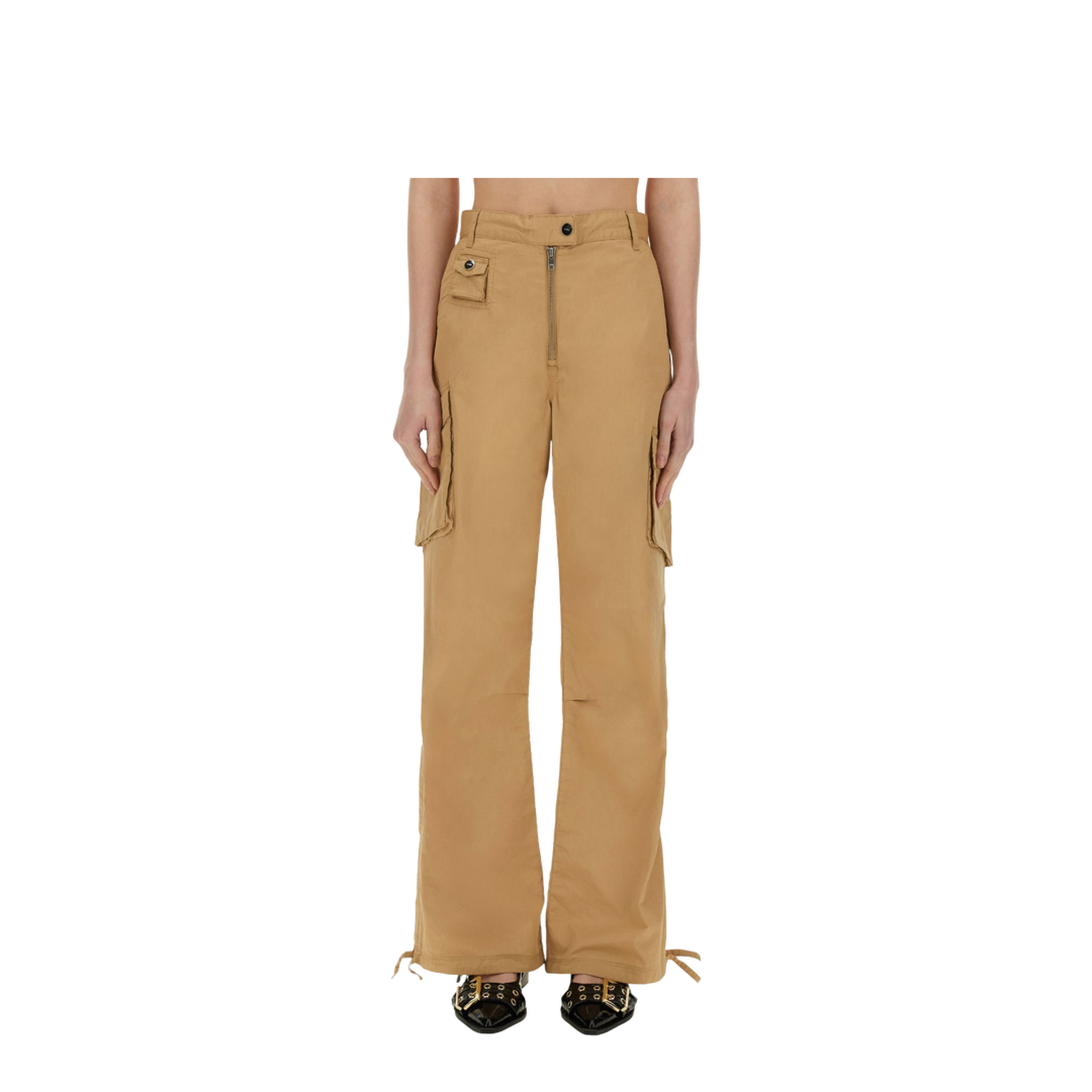 Cotton Twill Cargo Pants - Image 1