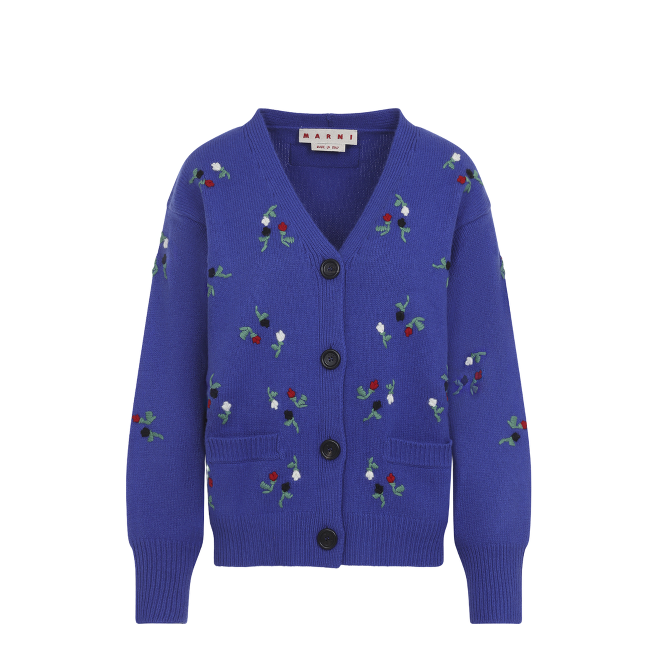 Embroidered Floral Cardigan - Image 2