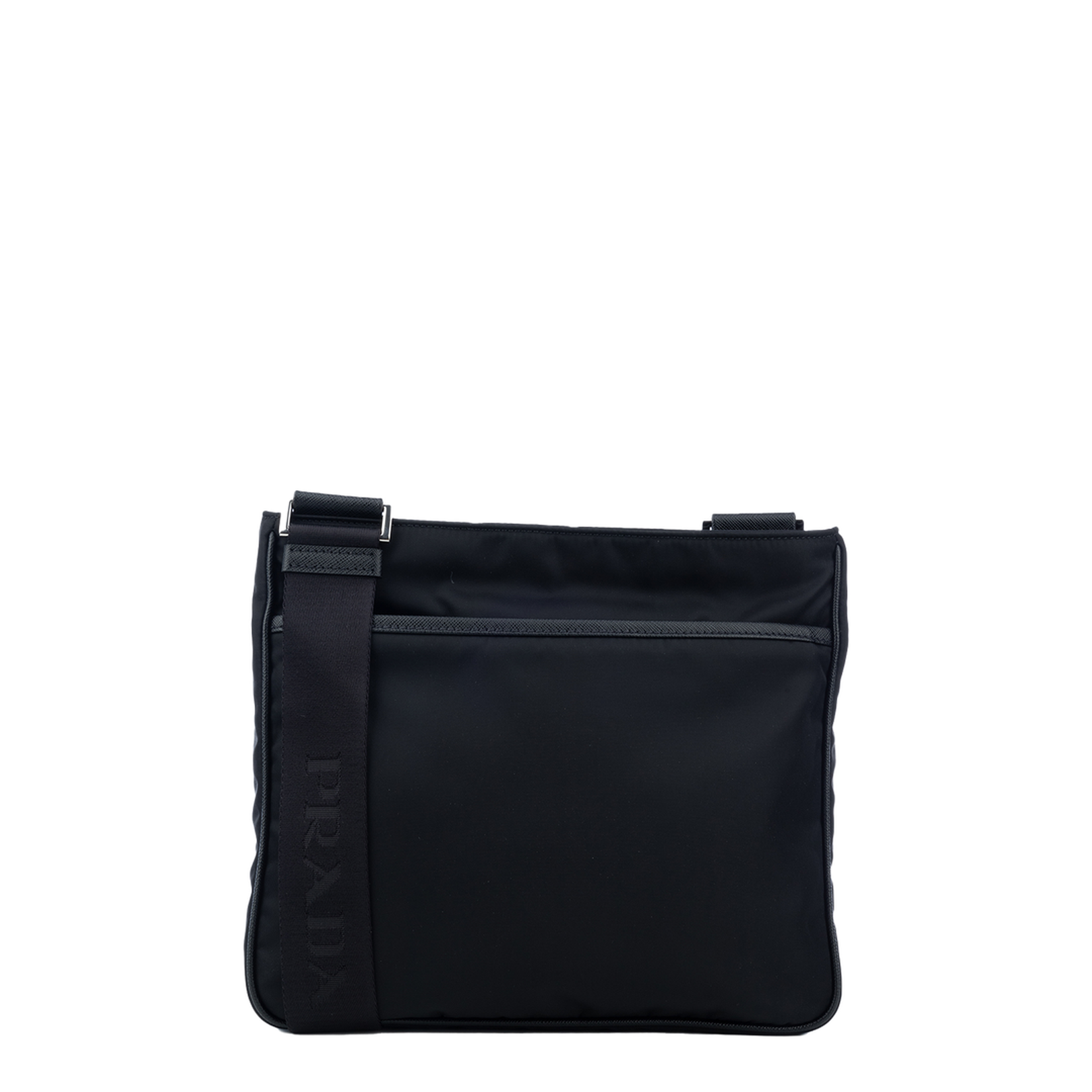 Black Nylon Crossbody Bag - Image 3