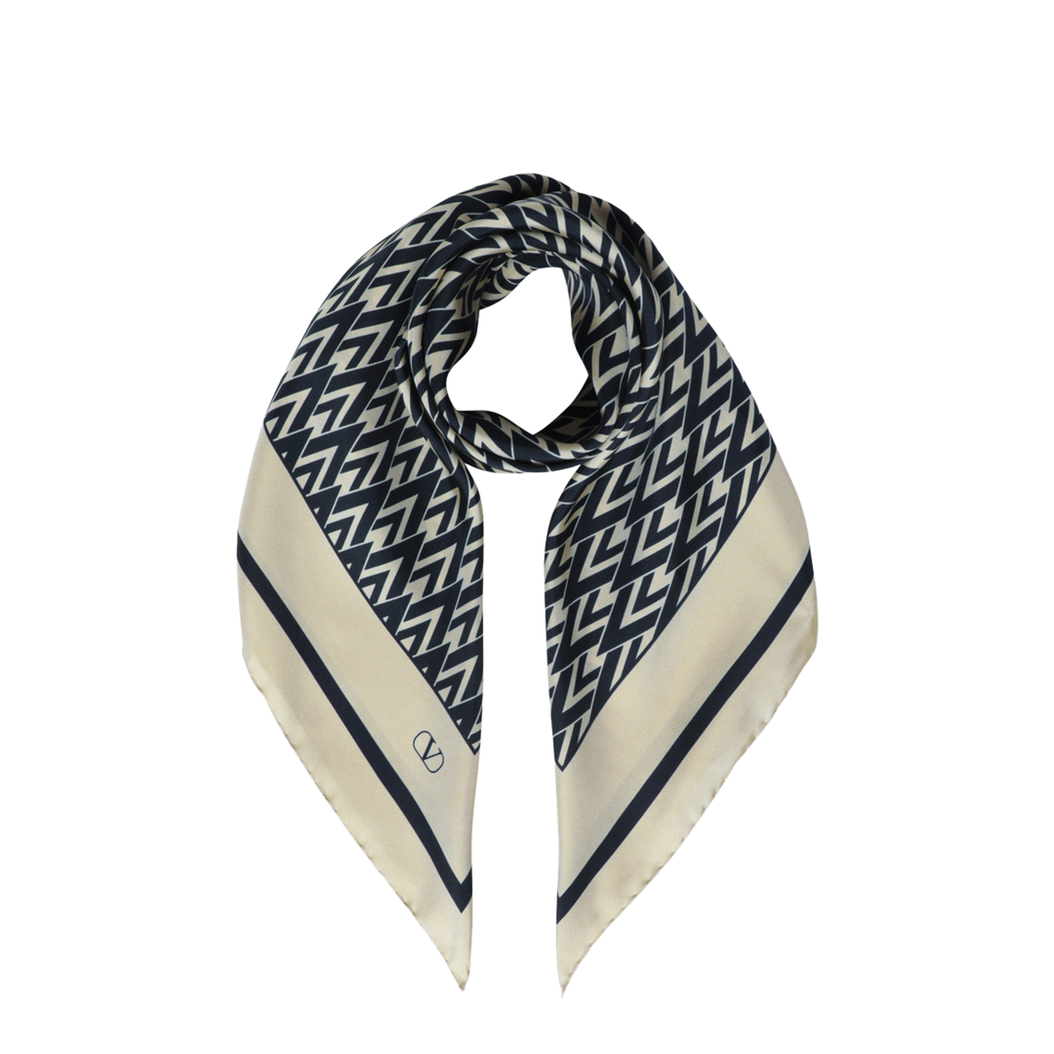 Toute La V silk scarf - Image 1