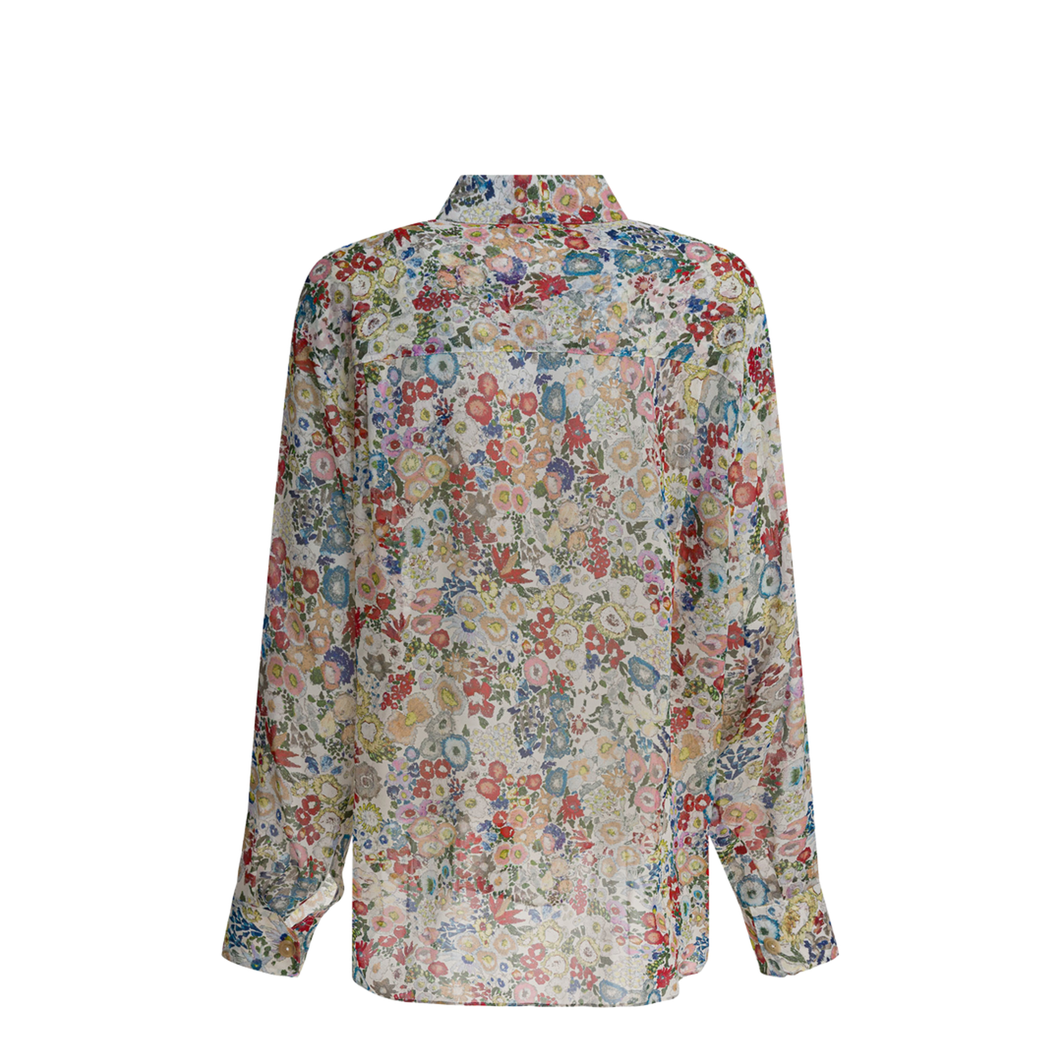 Silk Floral Shirt - Image 2