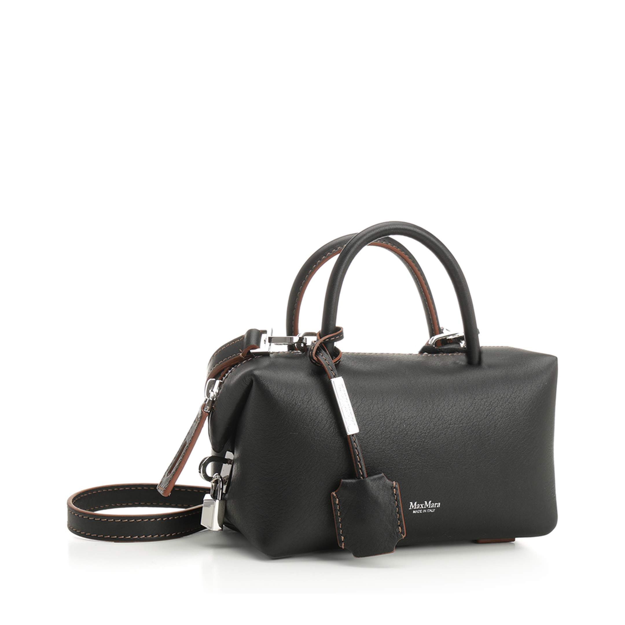 Hold All S Square Bauletto Hand Bag Leather - Image 2