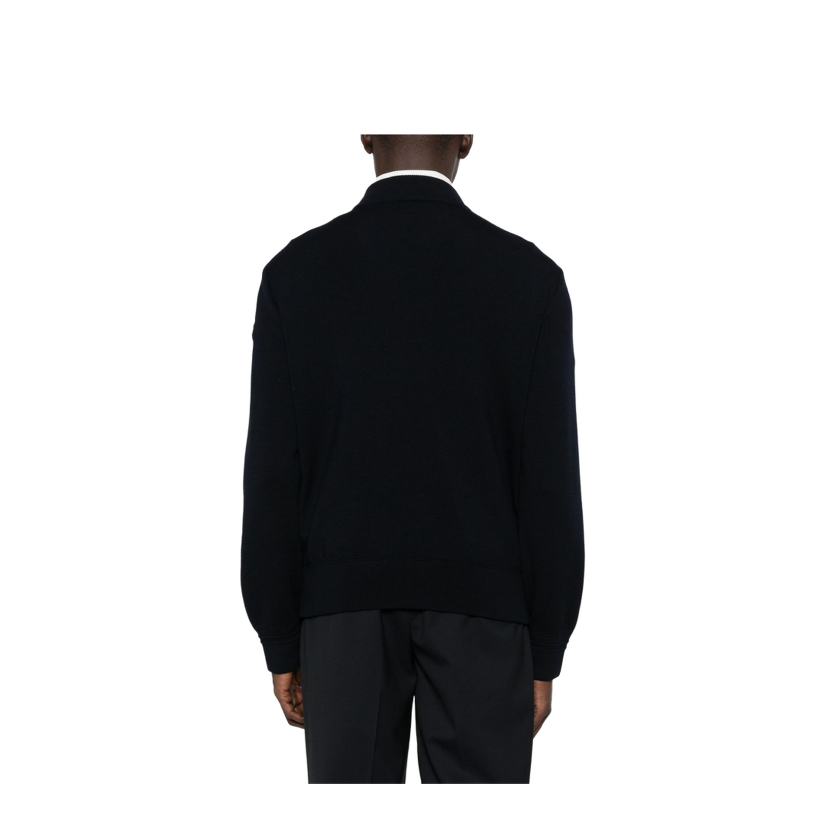 Padded Wool Zip-Up Cardigan - Image 4