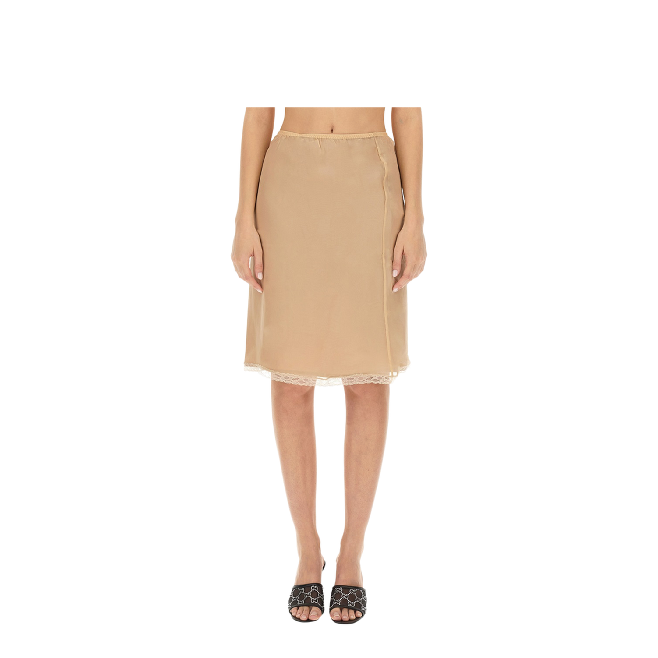 Silk Chiffon Skirt - Image 1