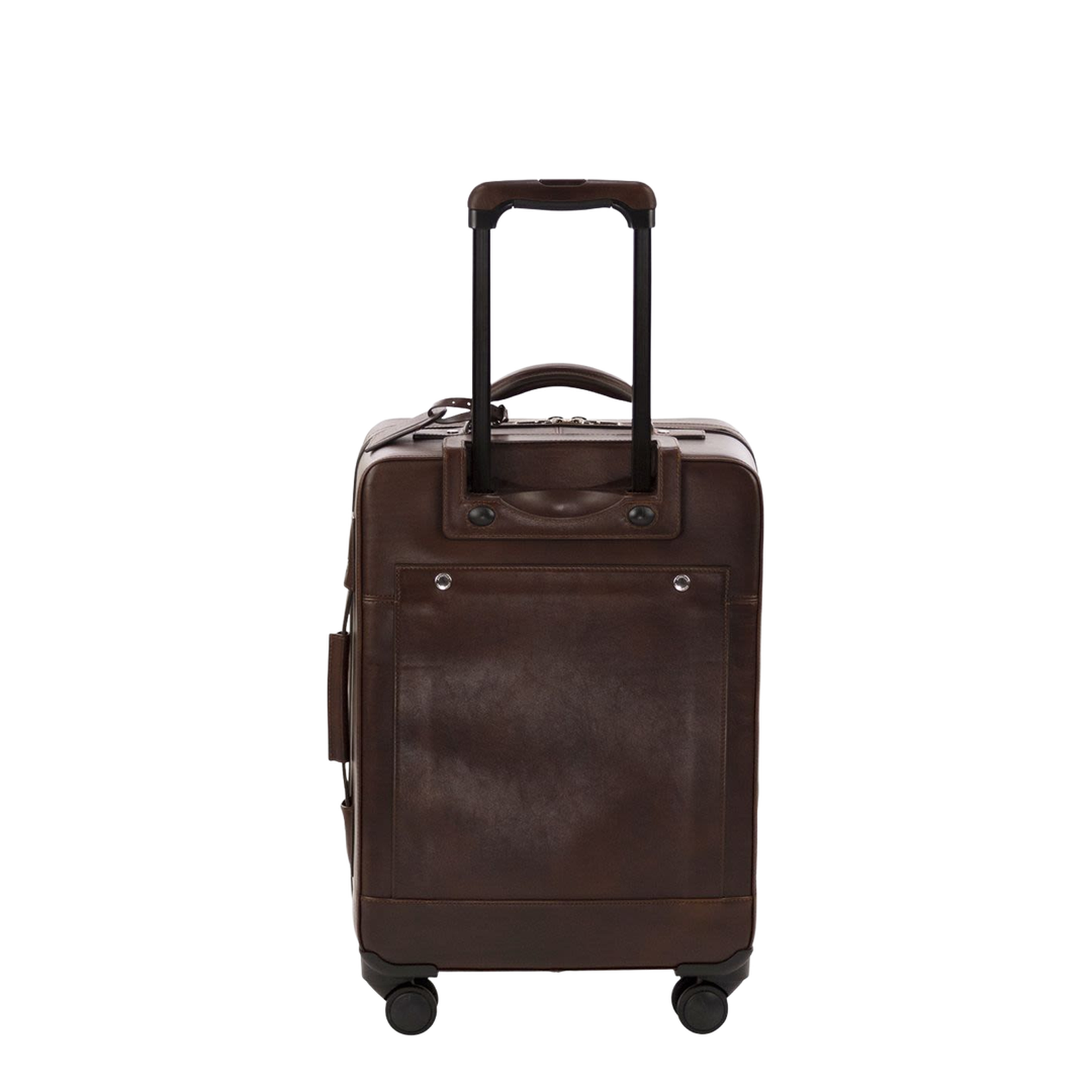 Burnished Calfskin Suitcase in Burgundy - Image 2
