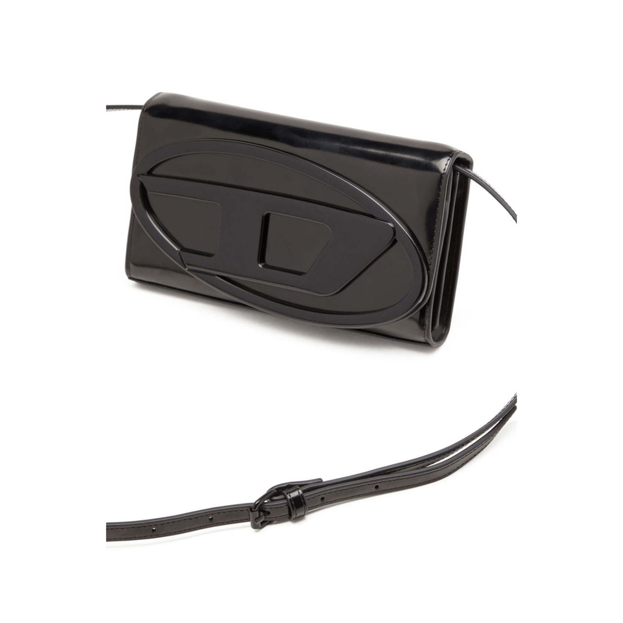 1DR Calfskin Wallet On Strap - Preto - Image 2