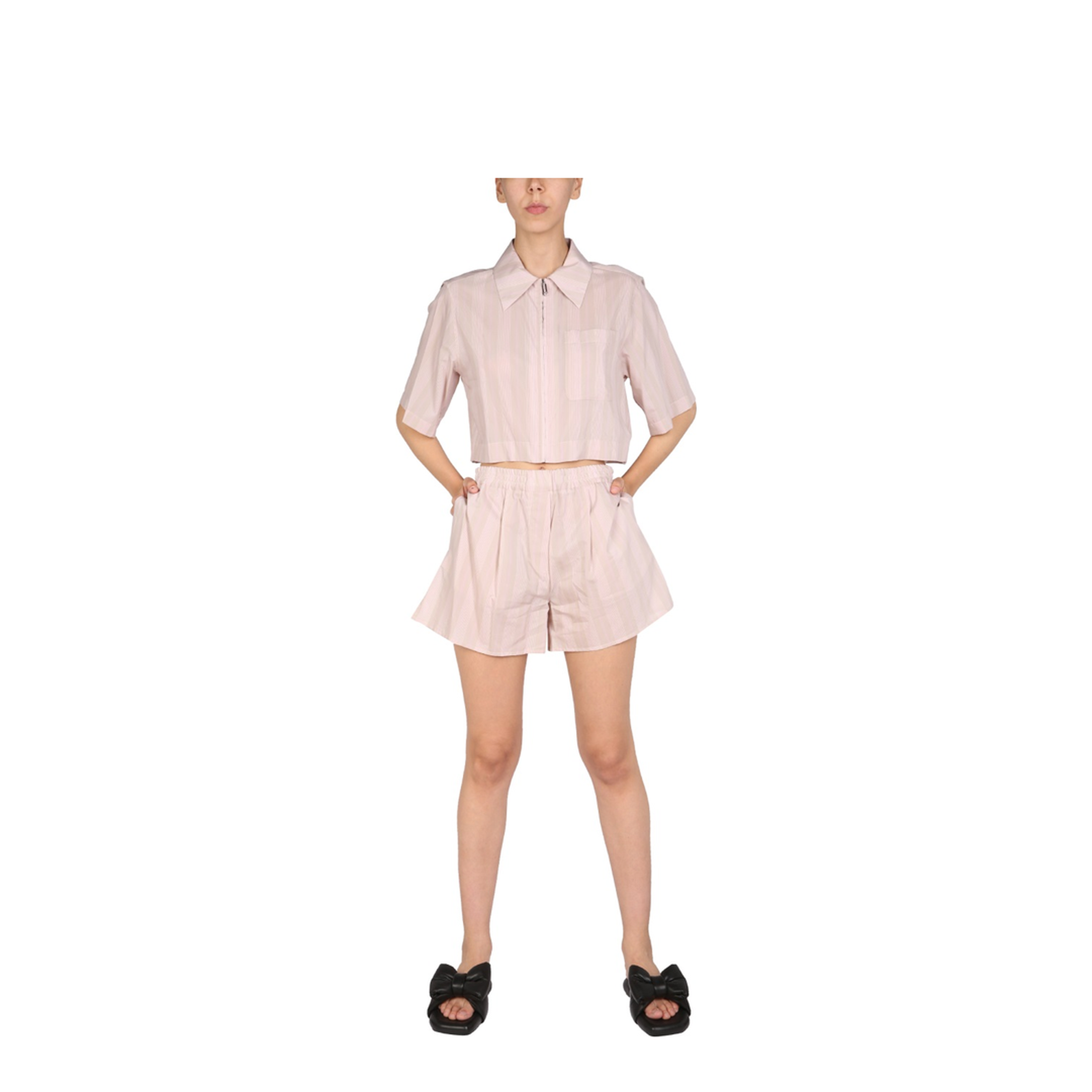 Striped Pattern Shorts - Image 2