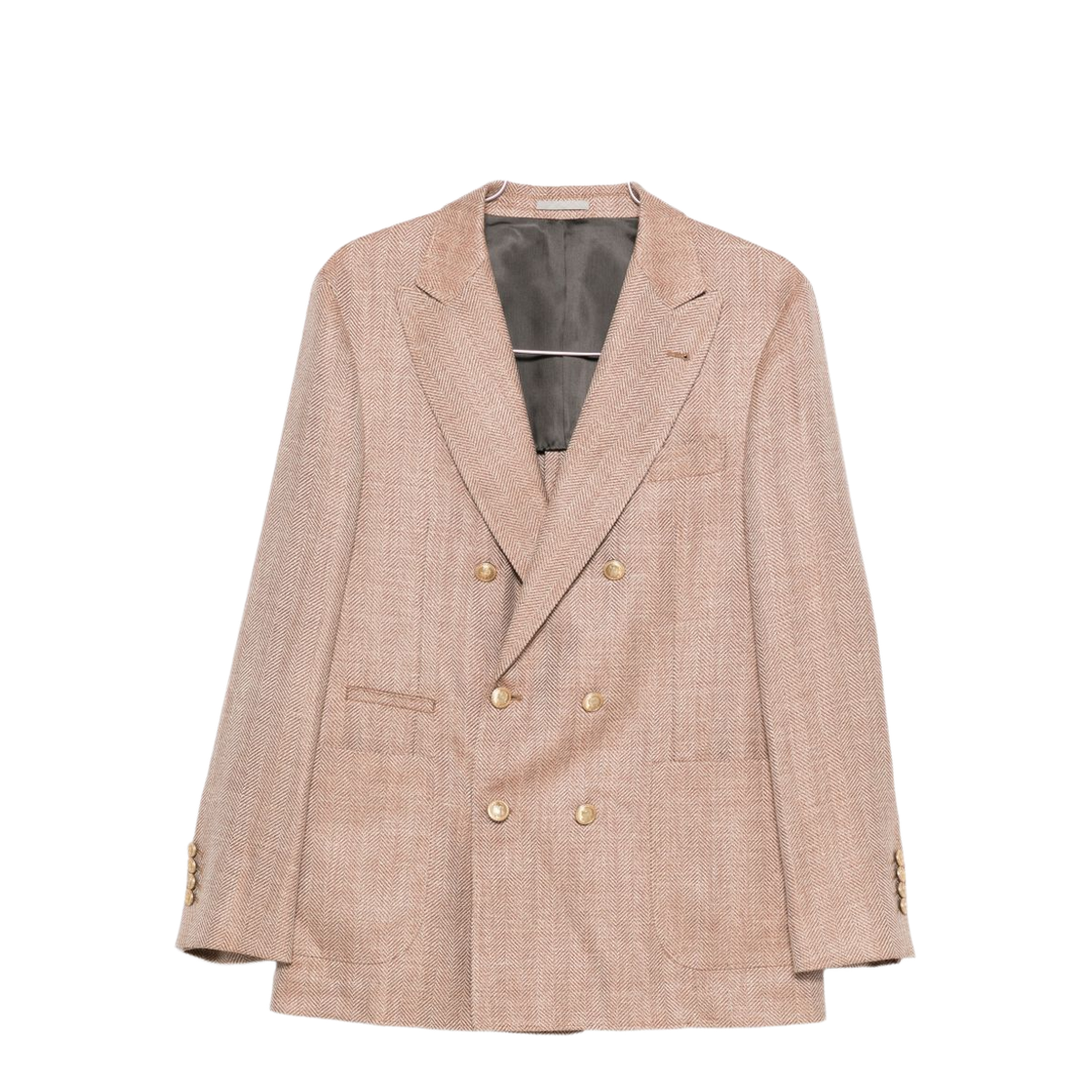 Double Breasted Jacket Orange - Image 1
