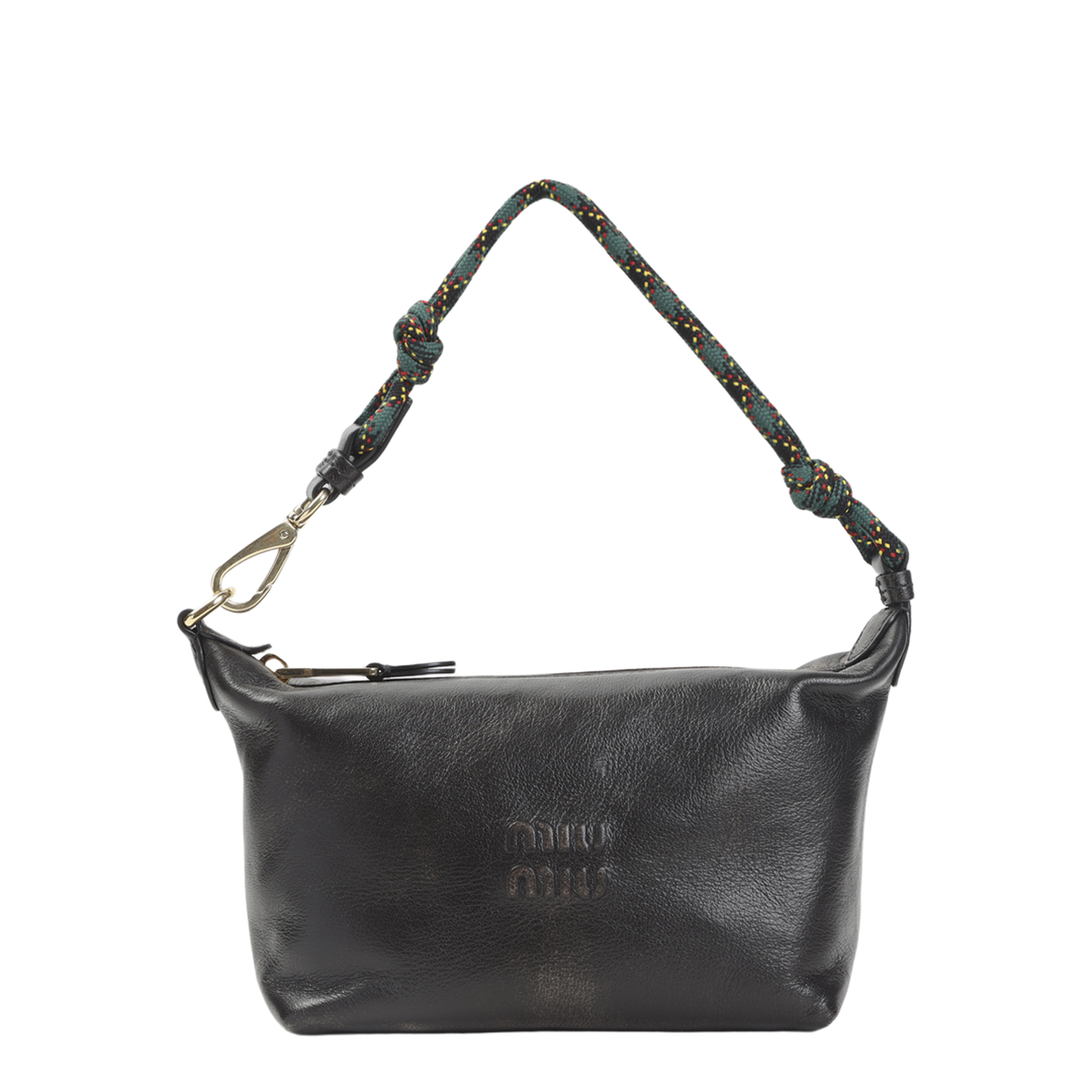 Lambskin Shoulder Bag - Caffe Verde - Image 1
