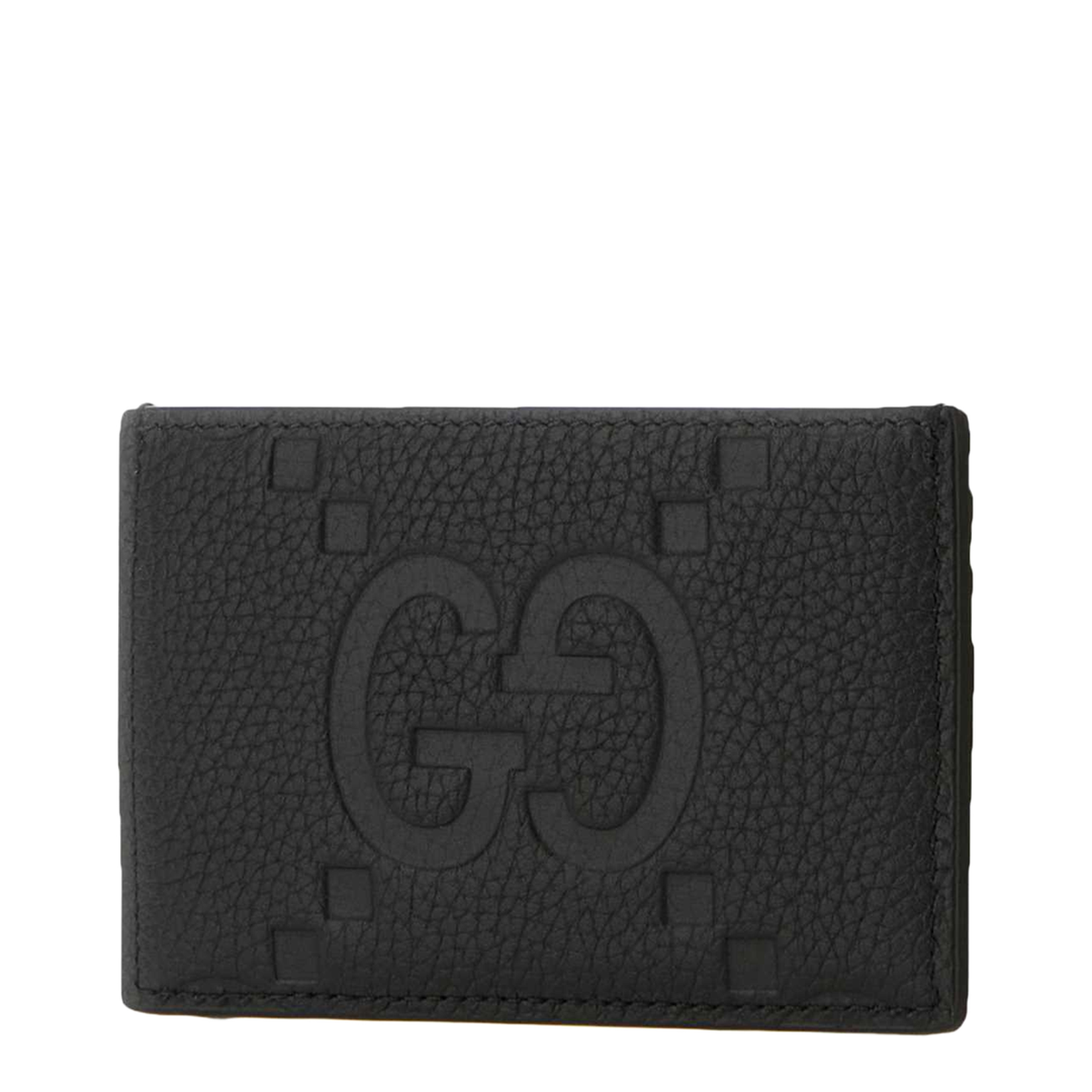Maxi GG Card Holder Leather Black - Image 2