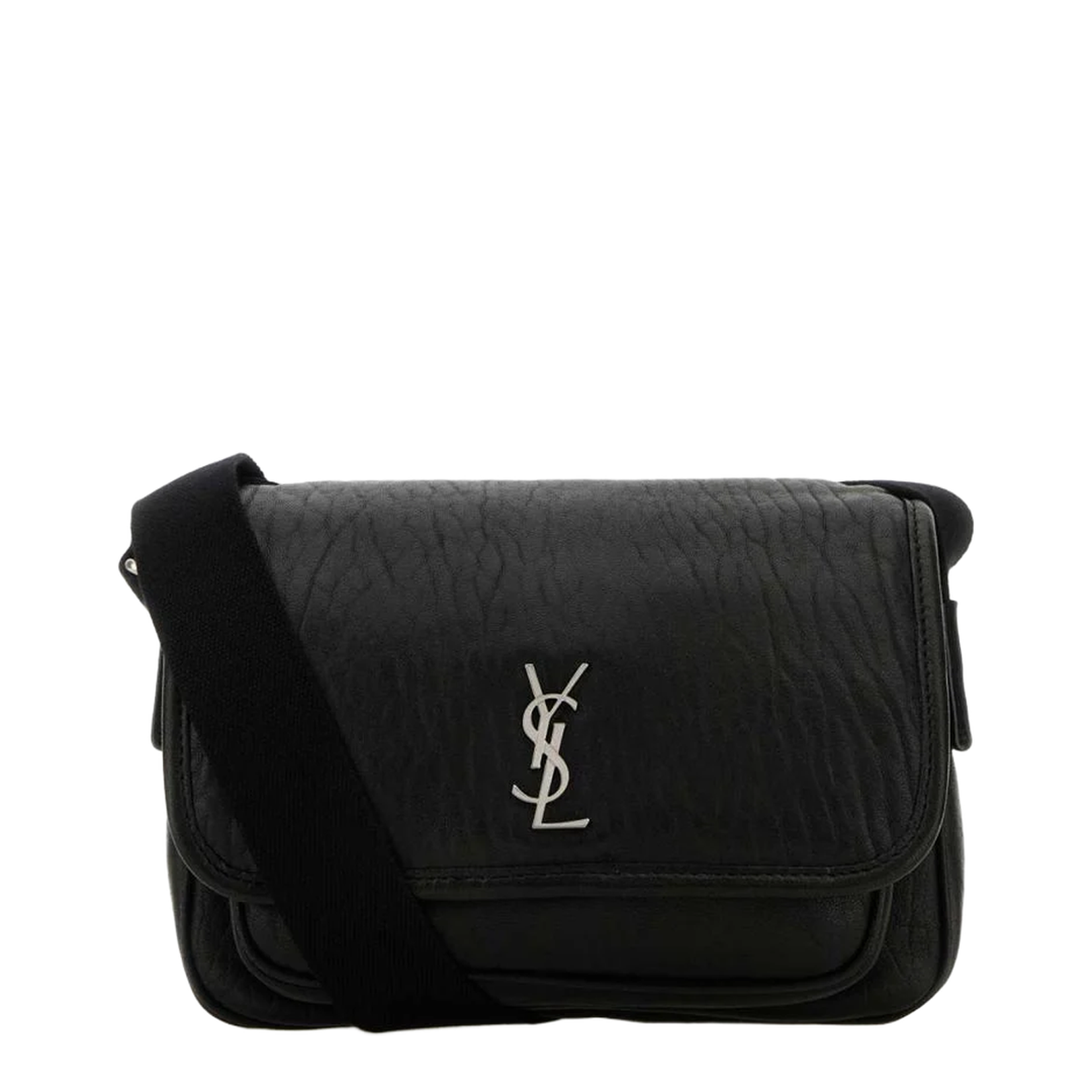 Niki Small Lambskin Crossbody Bags - Black - Image 1