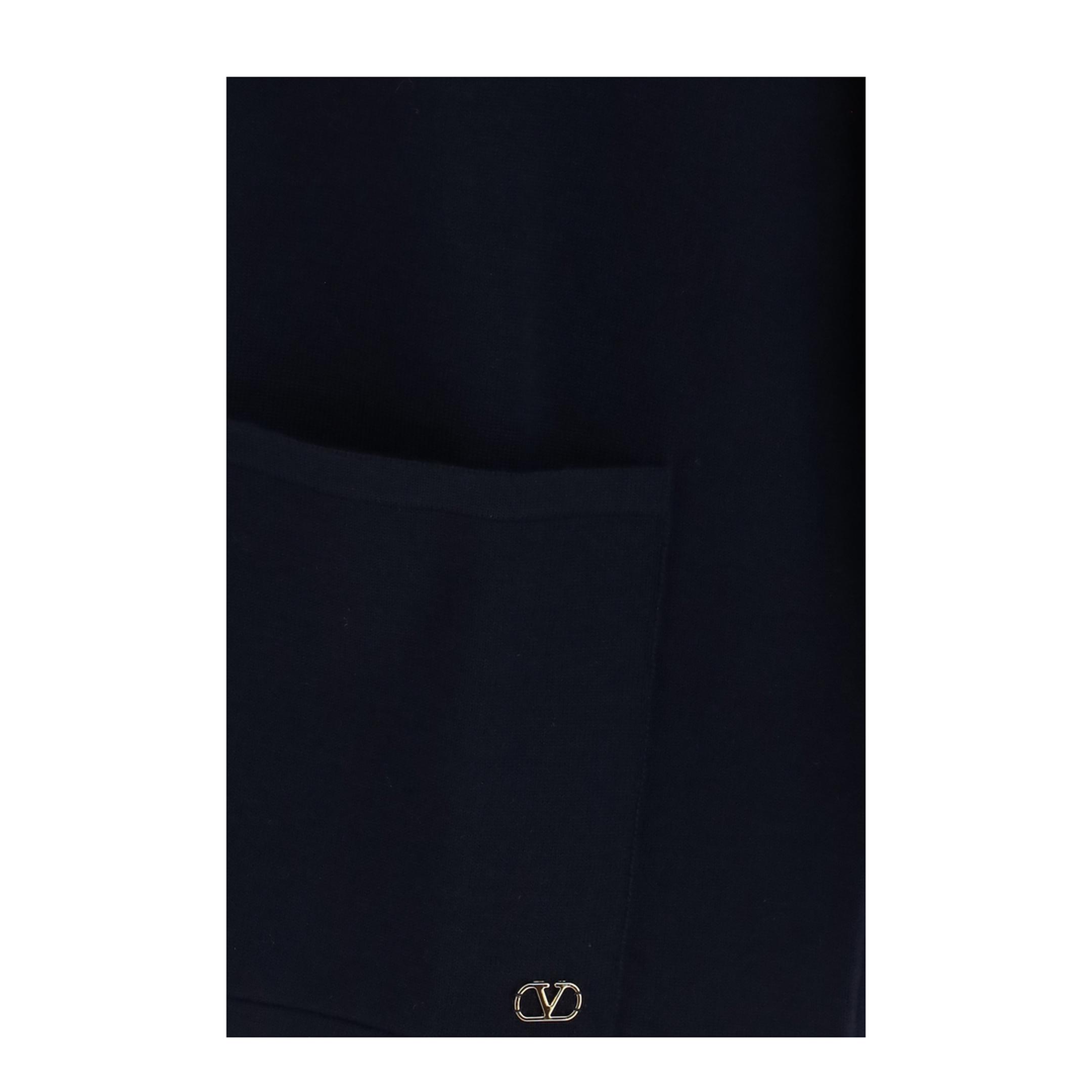 Wool Cardigan with VLogo - Image 3