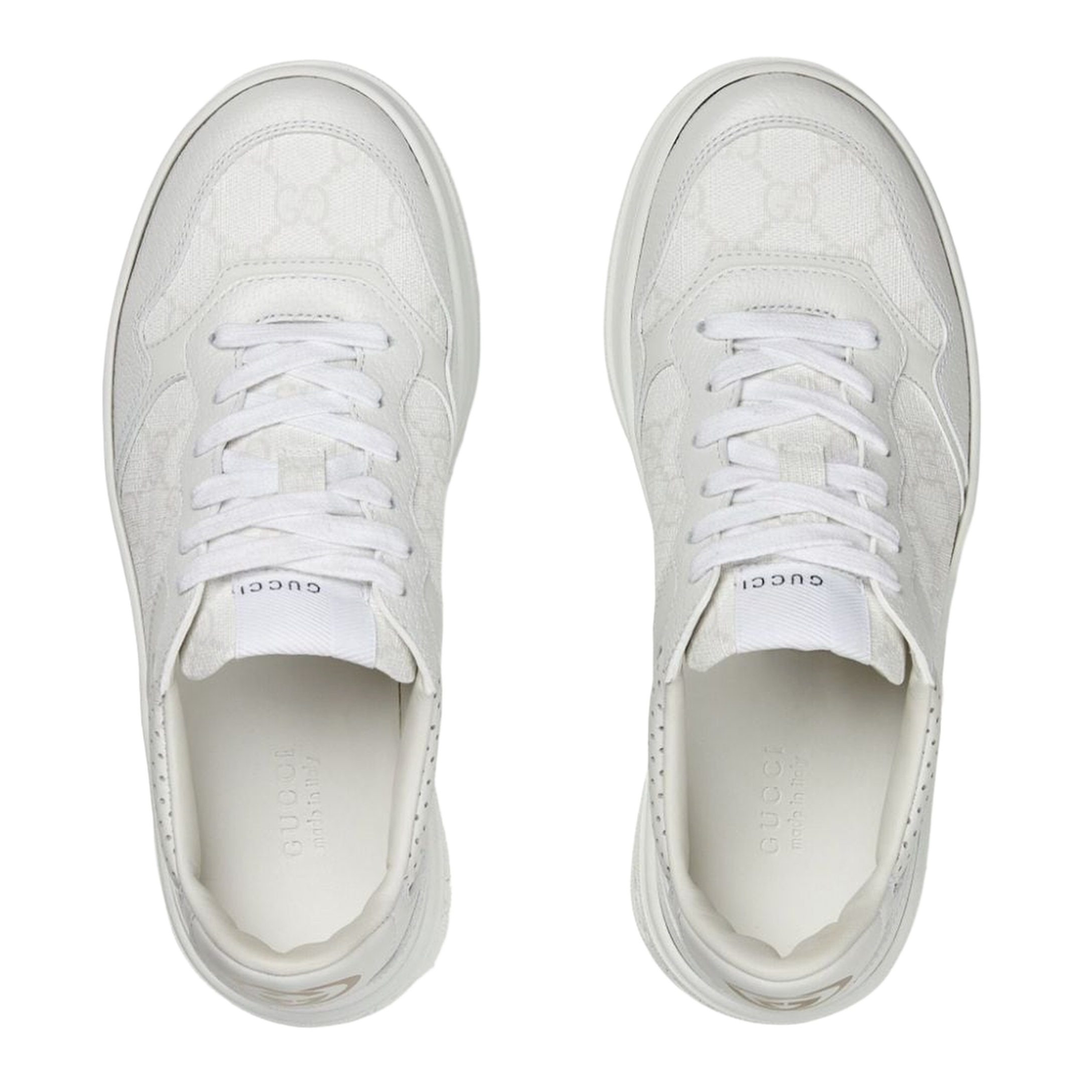 GG Trainer in White and Grey GG Supreme - Image 5