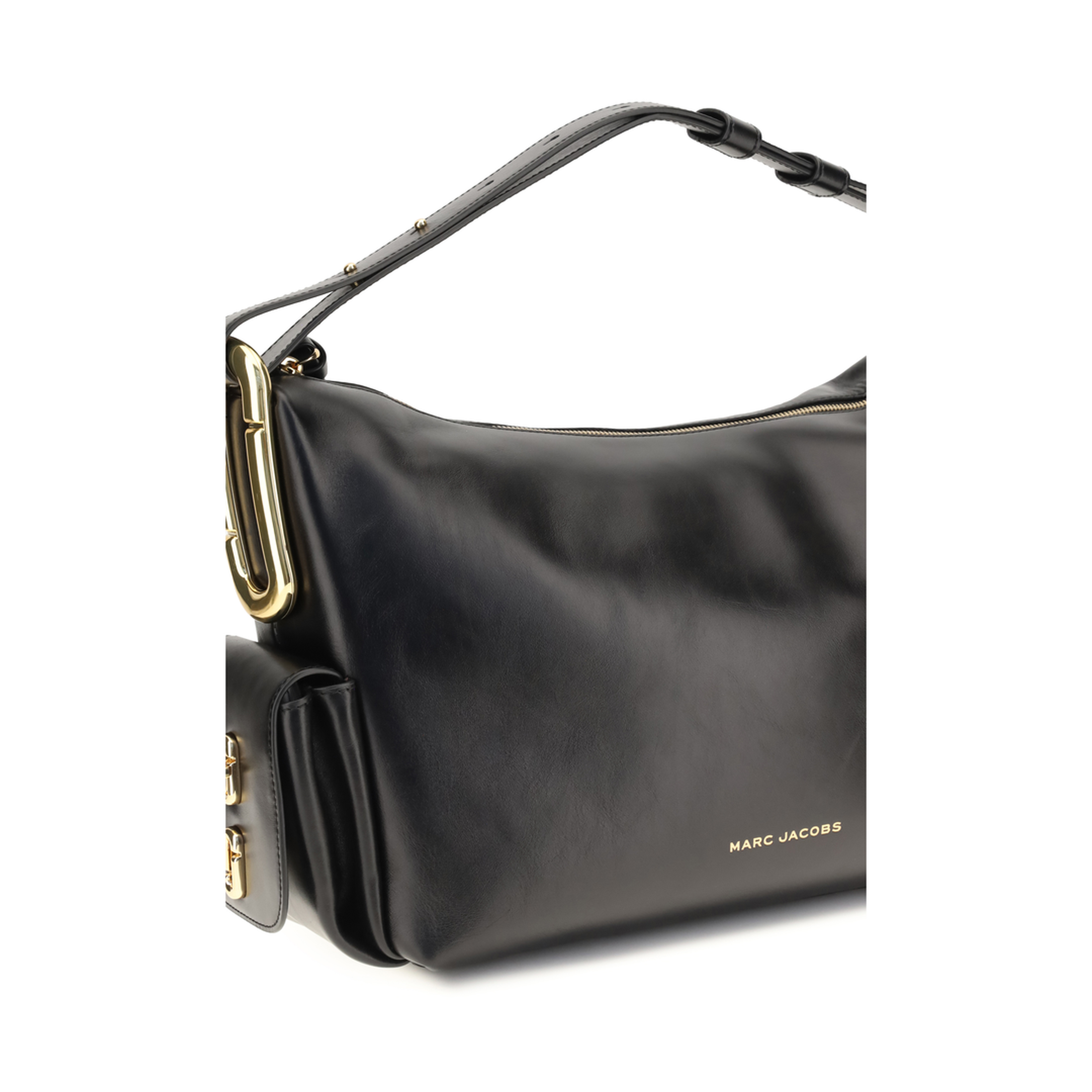 Scene Large Calf Leather Shoulder Bag - Cloud White - Image 4