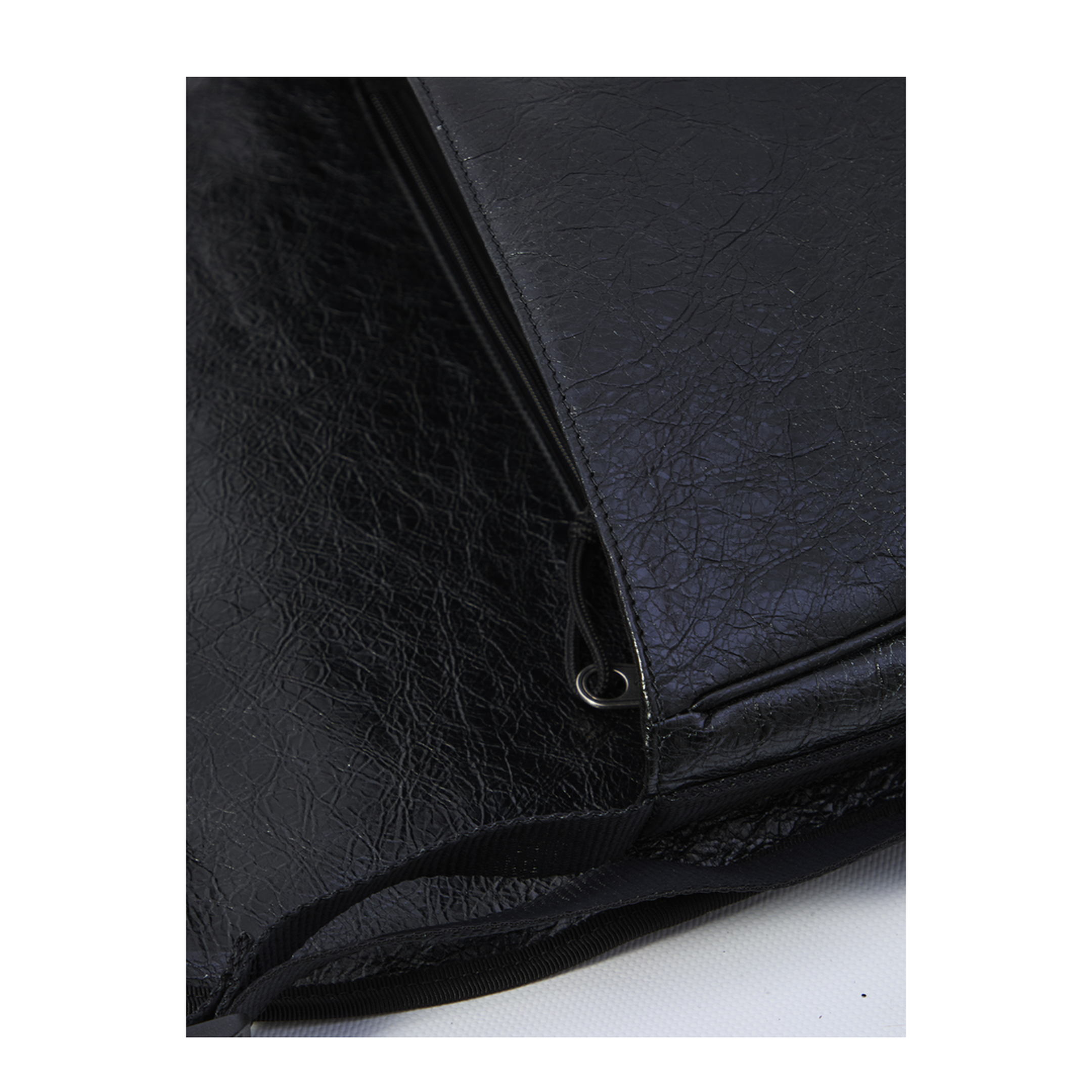 Explorer Lambskin Shoulder Bag - Black - Image 4