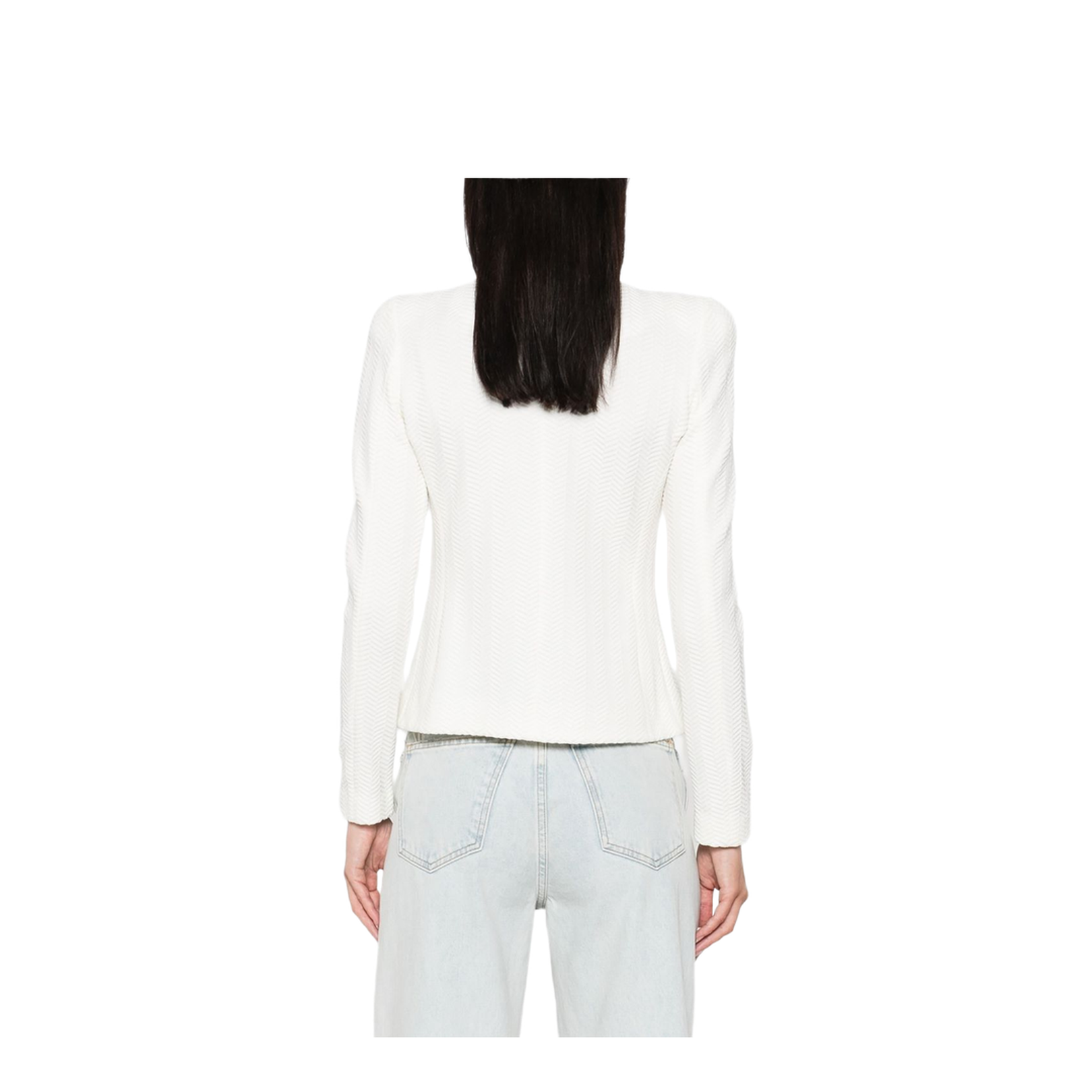 Cotton Blend Blazer Jacket - Image 5
