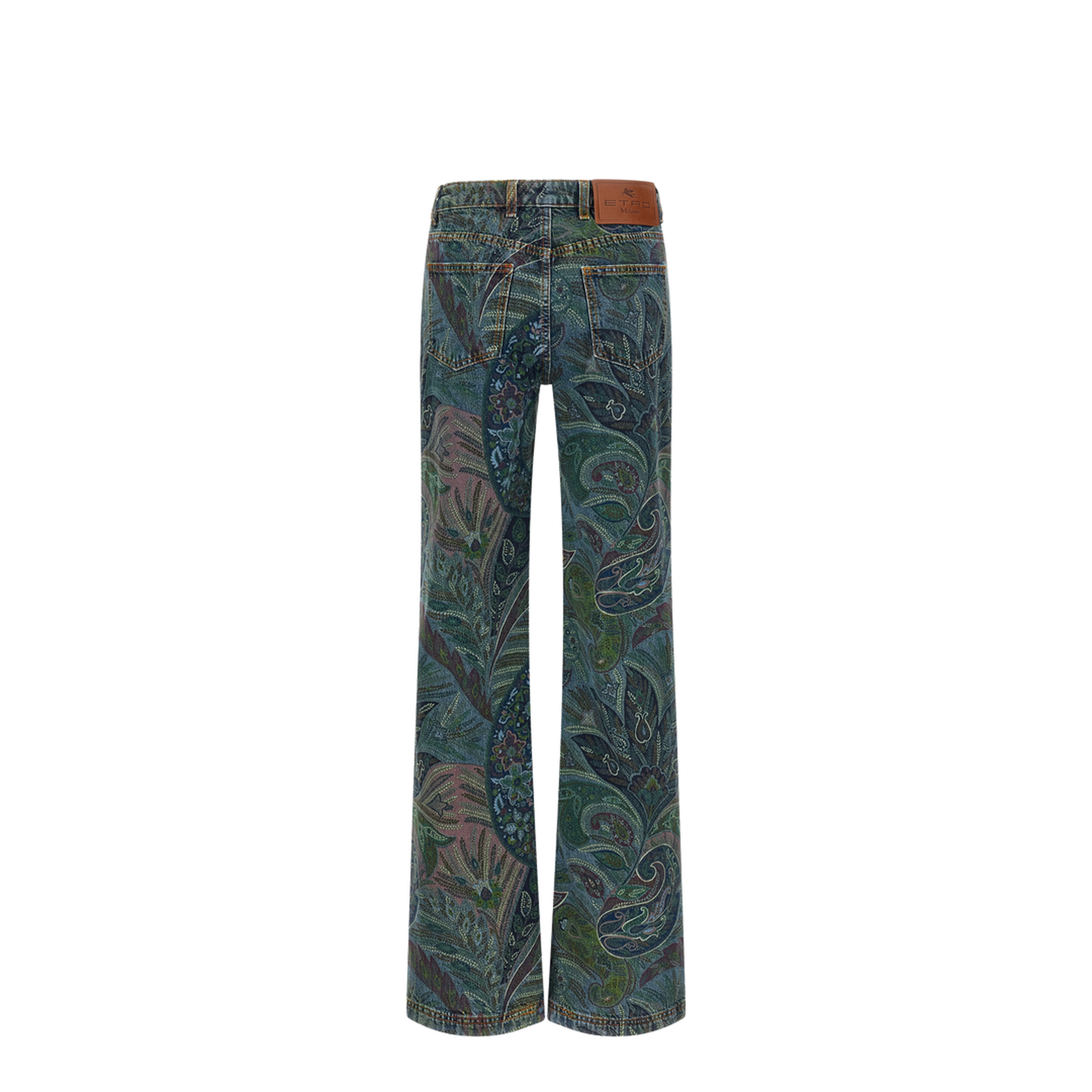Floral Print Jeans - Image 2