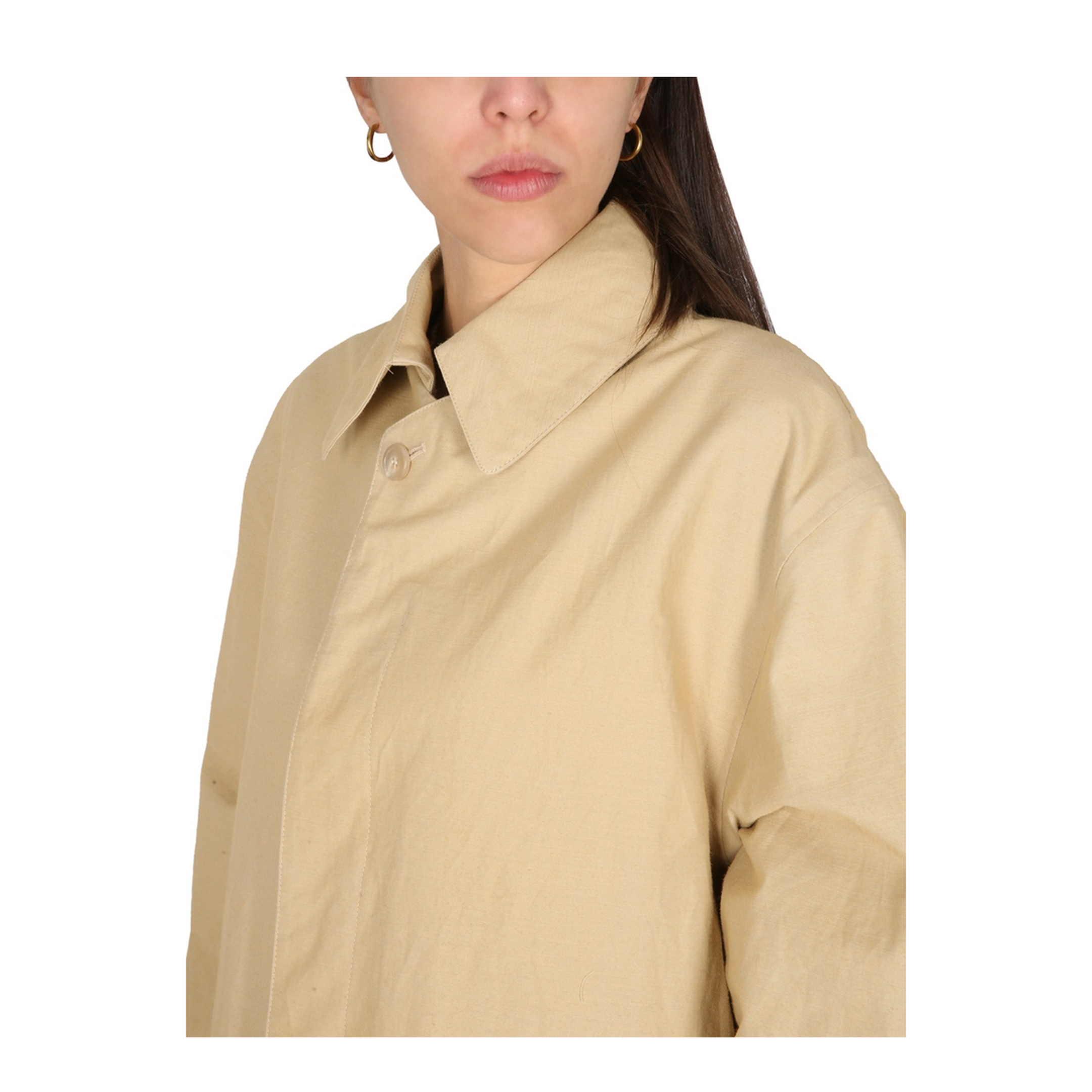 Utility Style Trench Coat - Image 4